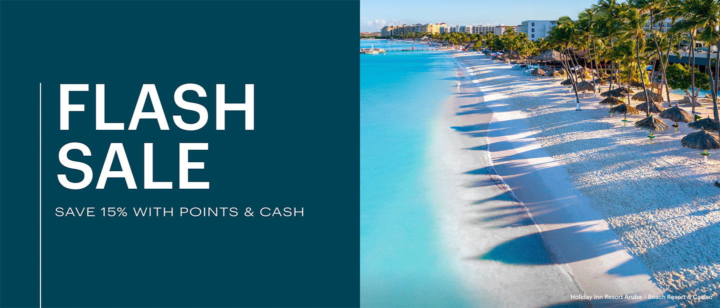 Flash Sale: Save 15% with Points &amp; Cash