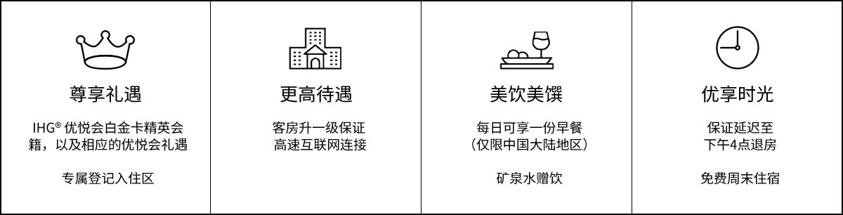 洲际® 大使贵宾计划臻享礼遇