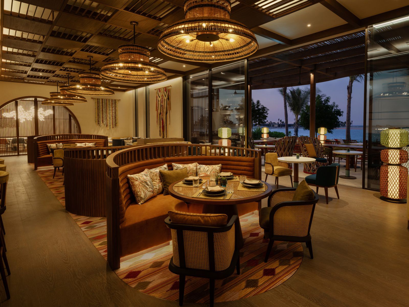 Elegant dining with South American cuisine