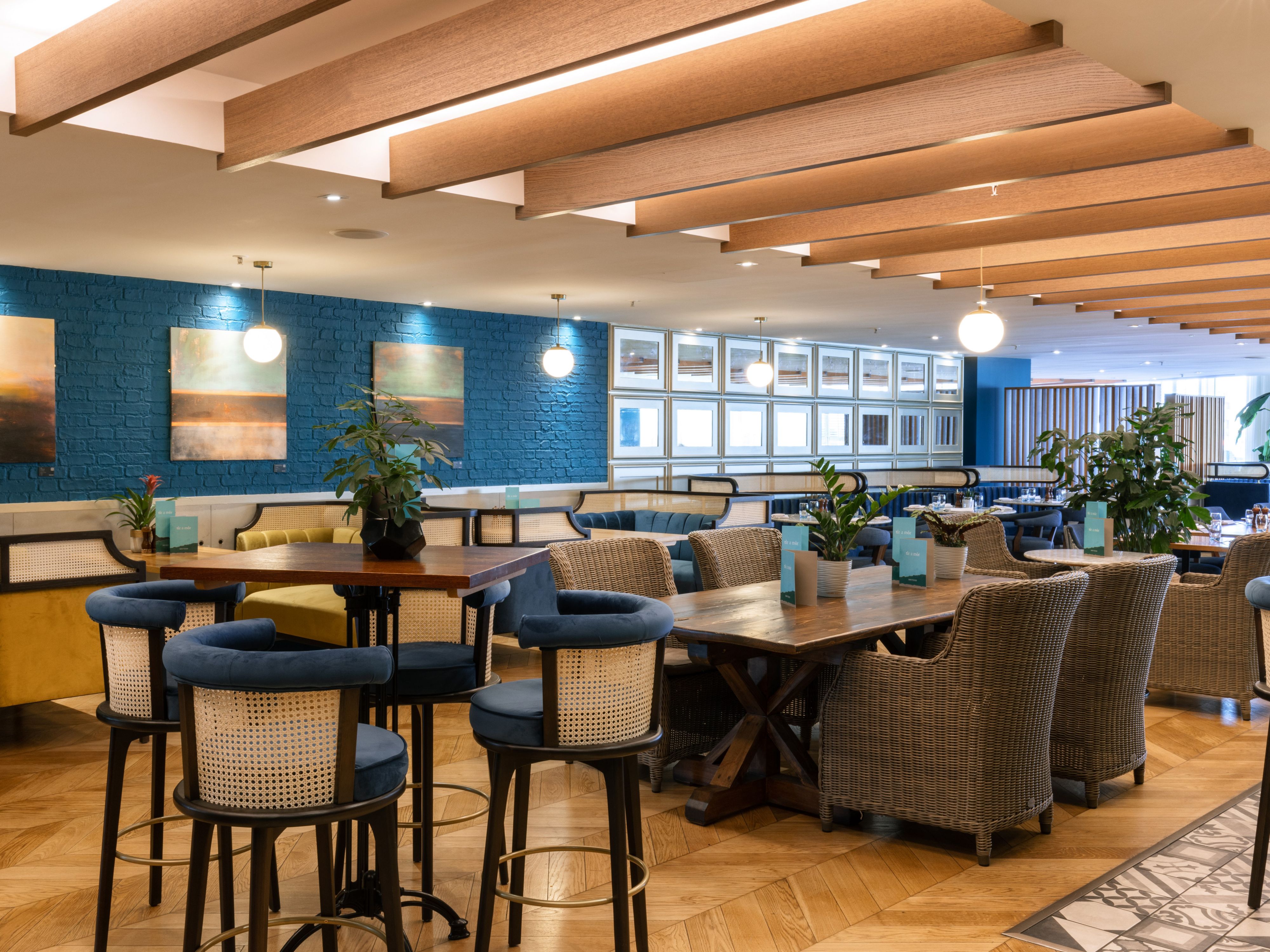 restaurant seating area