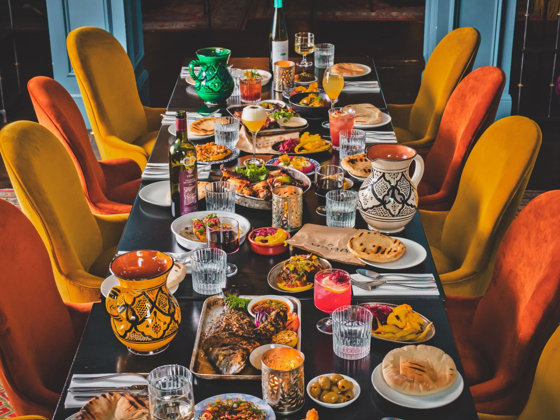 Baba Group Dinner Table