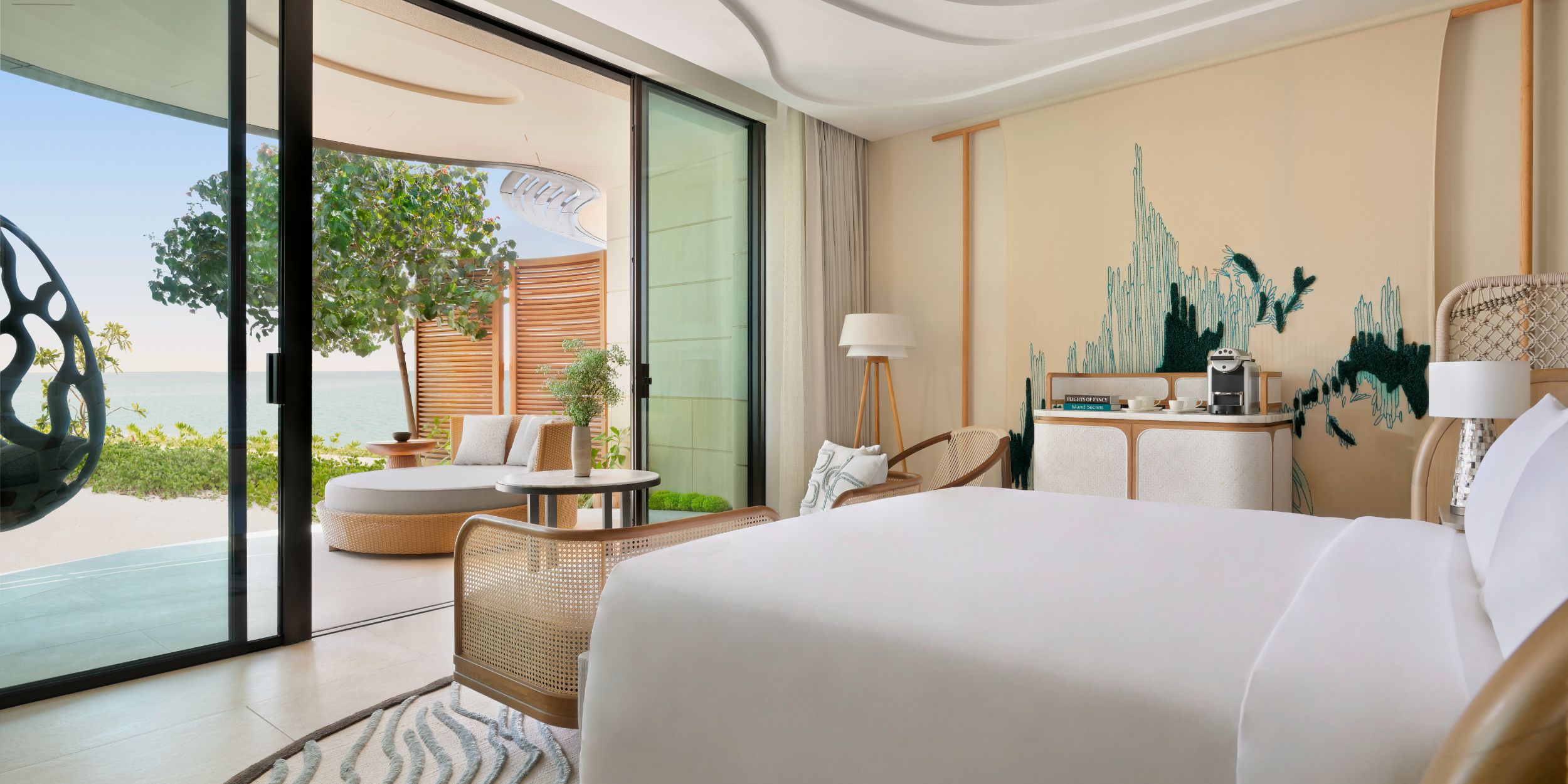 Red Sea facing bedroom at InterContinental The Red Sea Resort