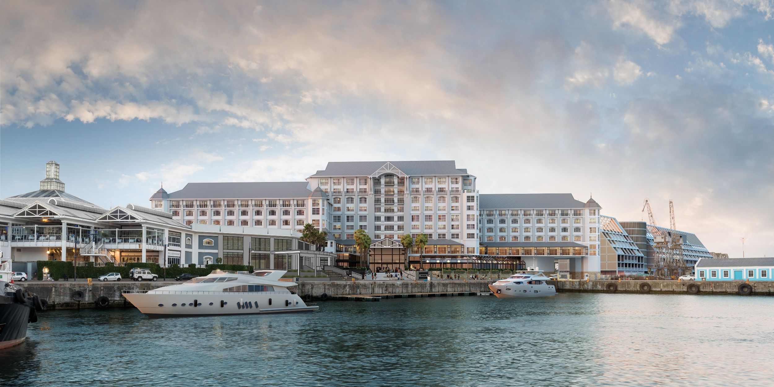 Façade of InterContinental Table Bay Cape Town