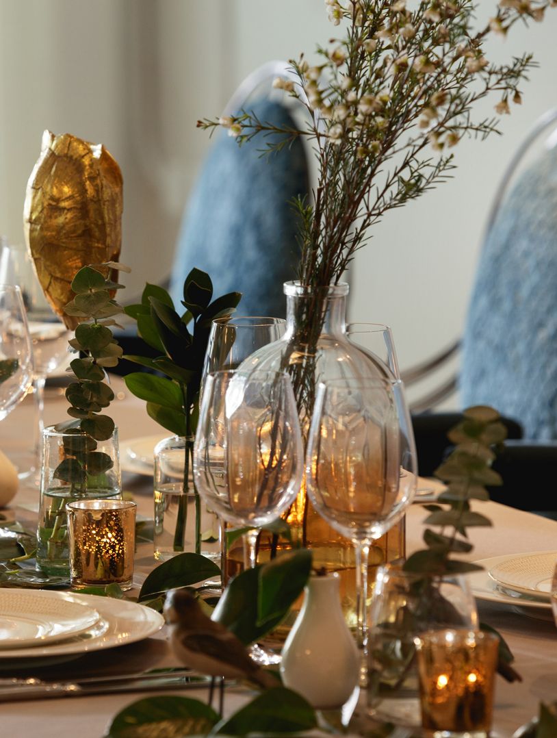 bar basket with sliced coconuts and views of miami