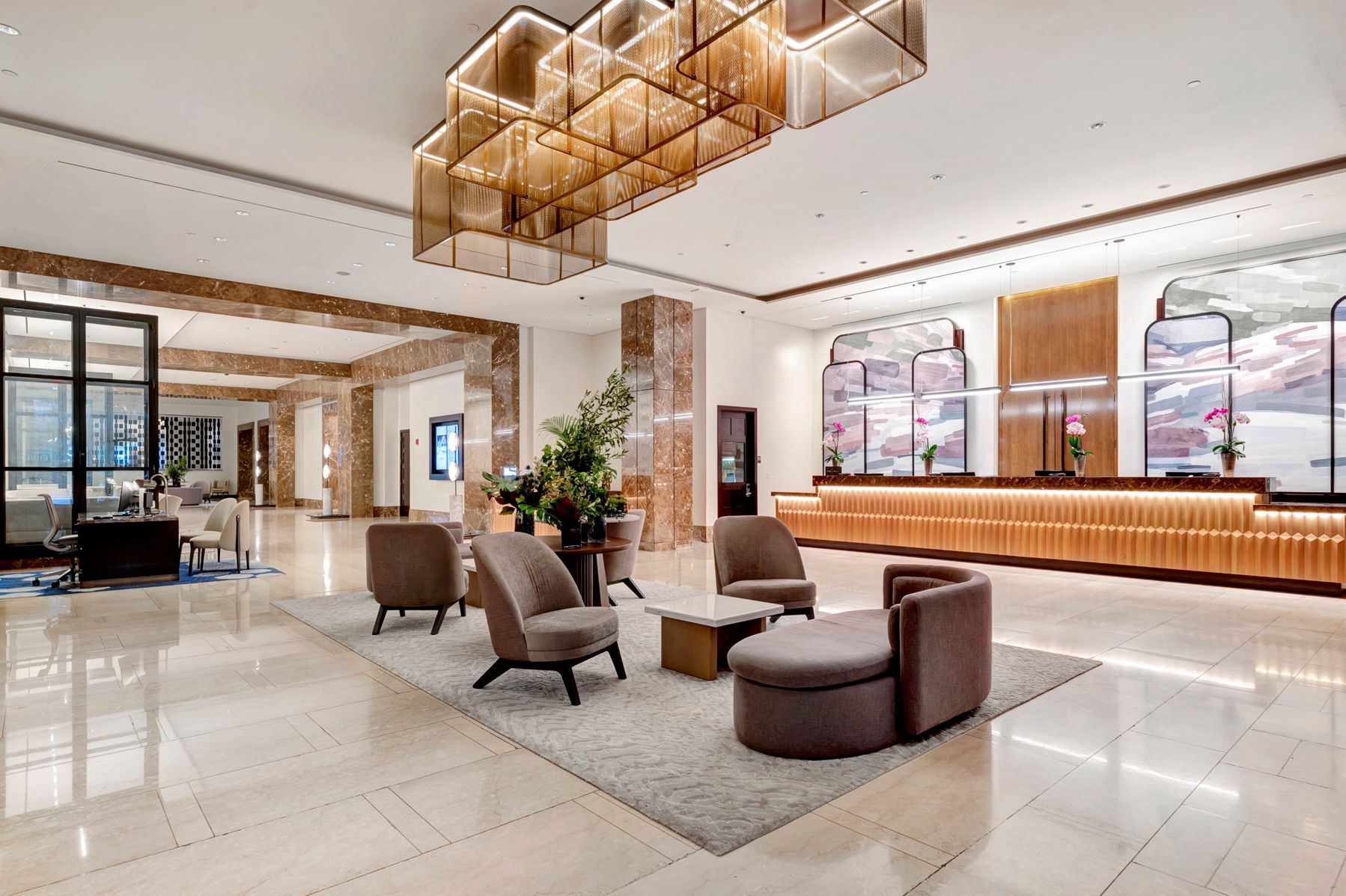 InterContinental Boston lobby