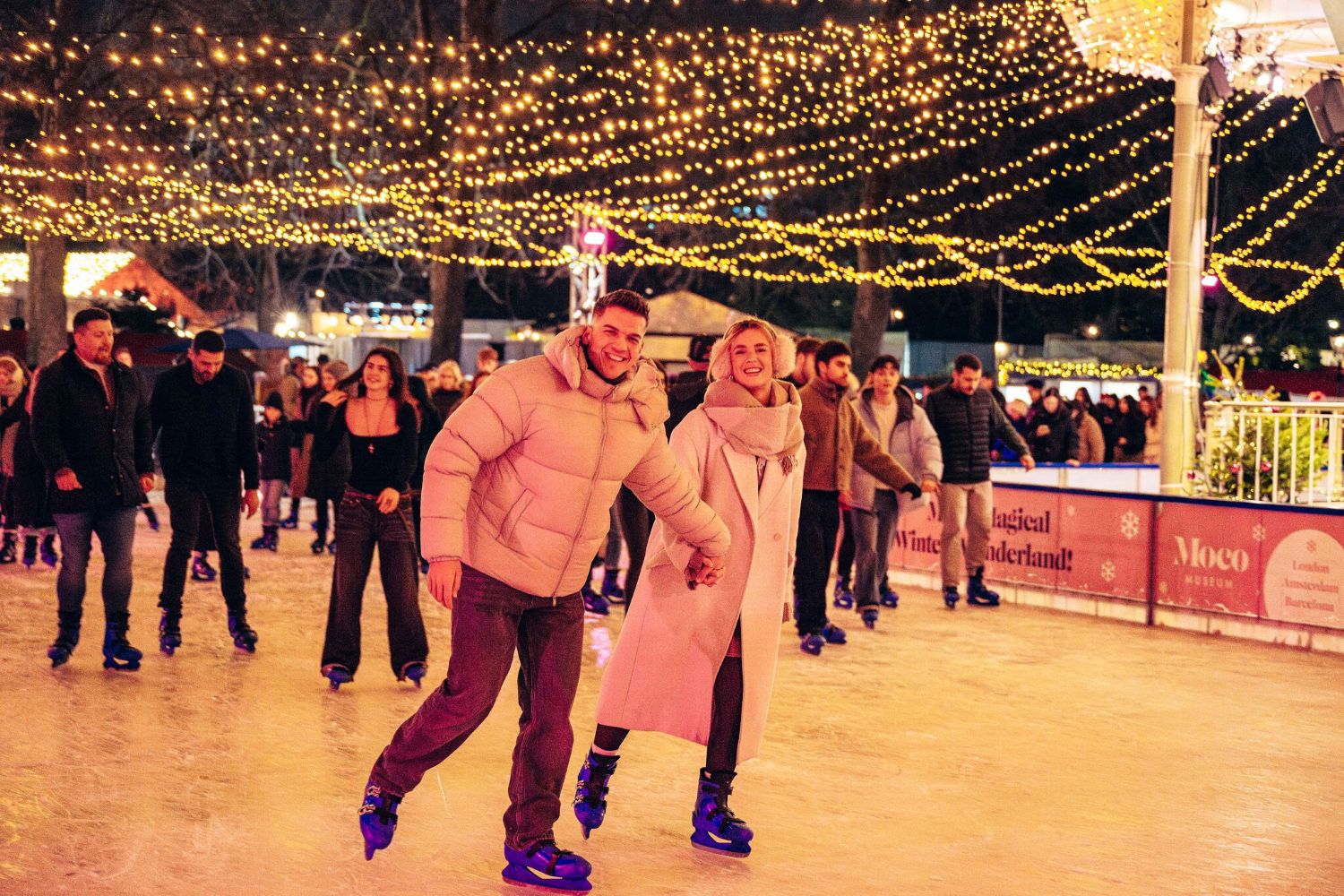 Hyde Park London, Winter Wonderland Ice Skating