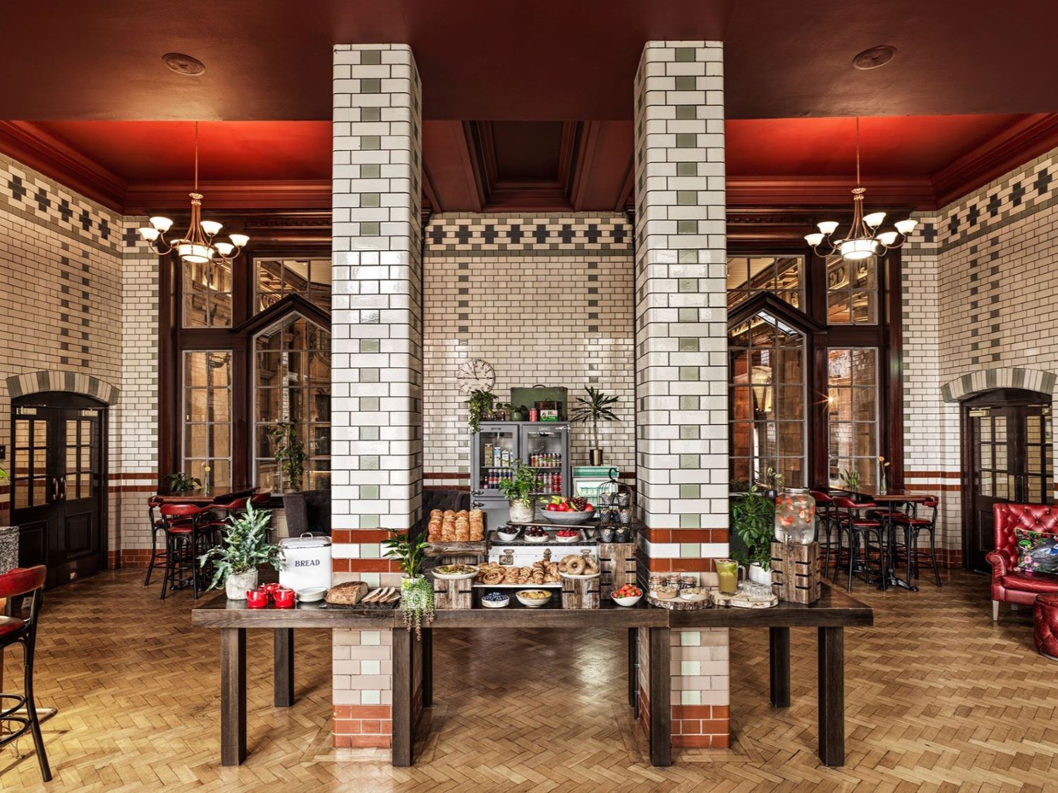 Meeting room of Kimpton Clocktower Hotel 