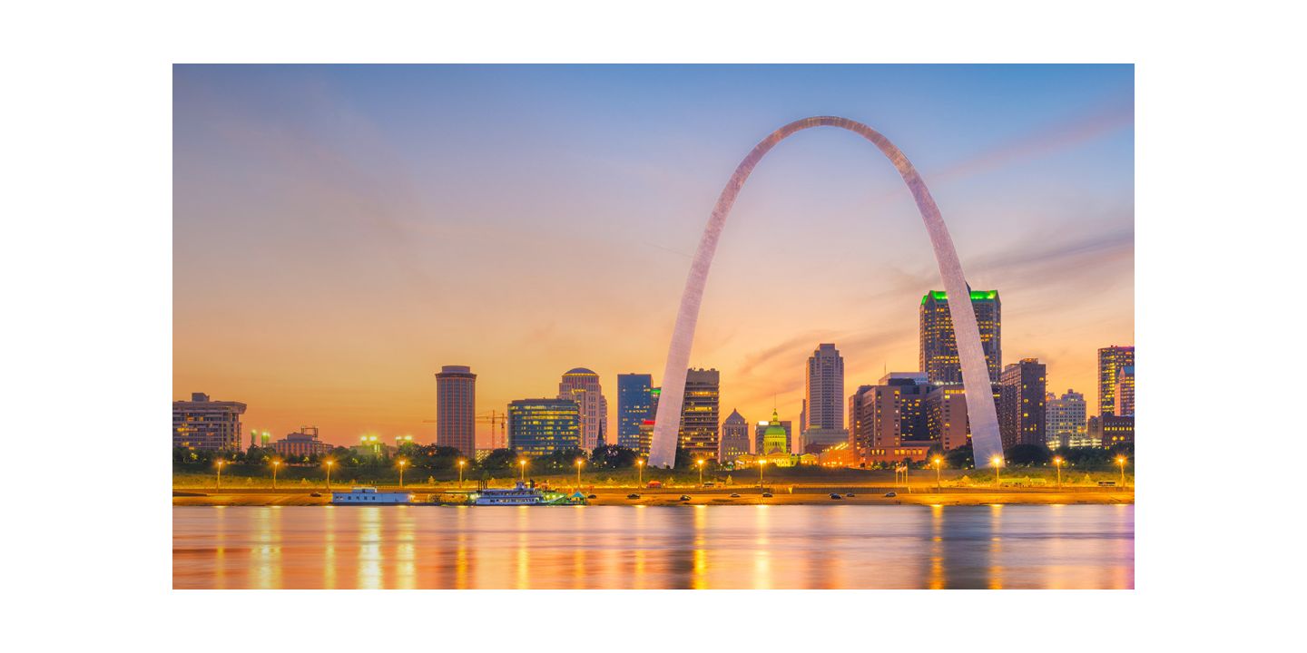 雄伟的圣路易斯拱门