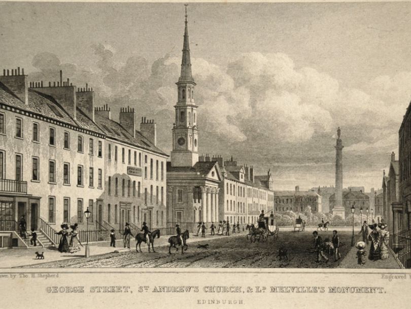 Edinburgh from the year 1775