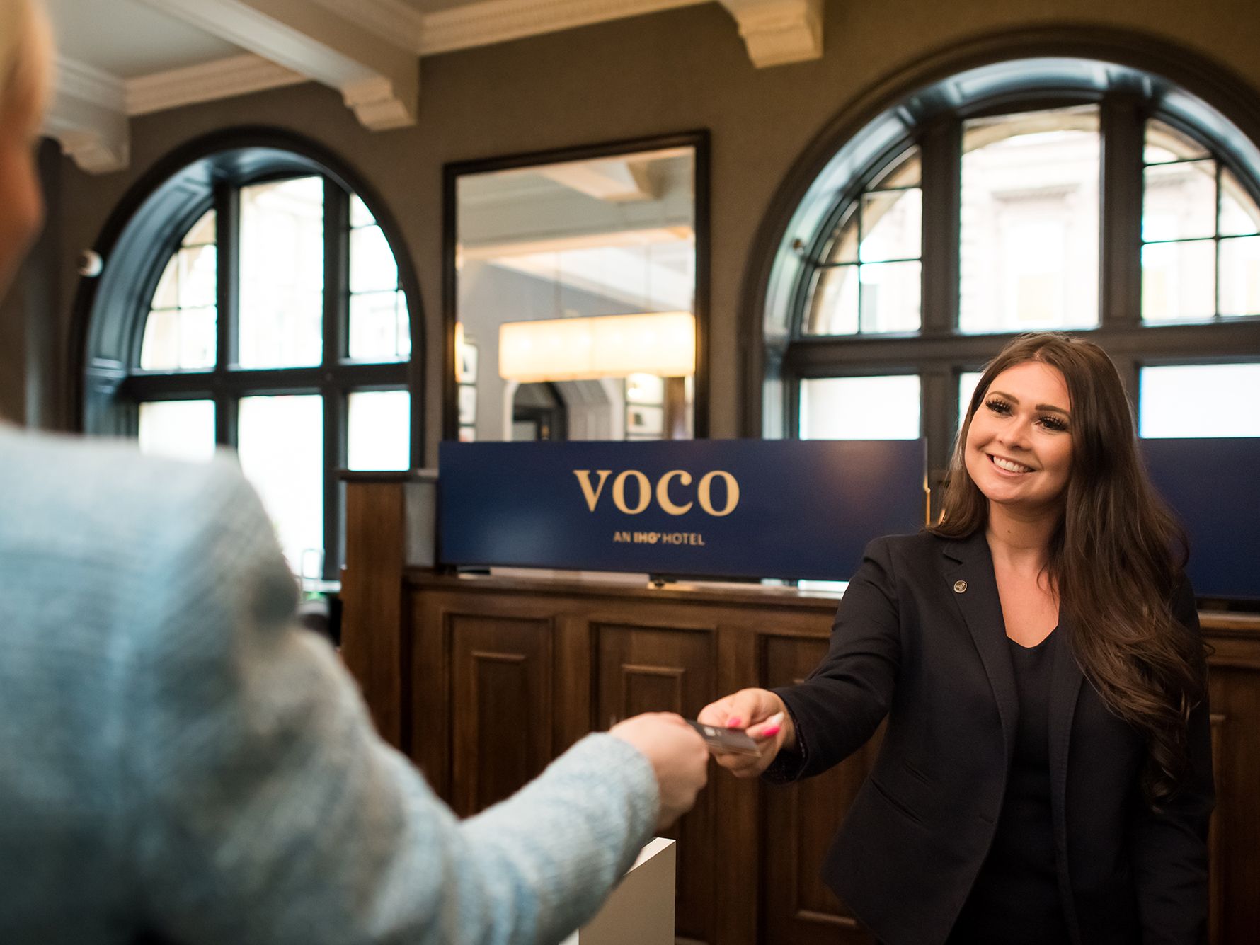 Guest checking in