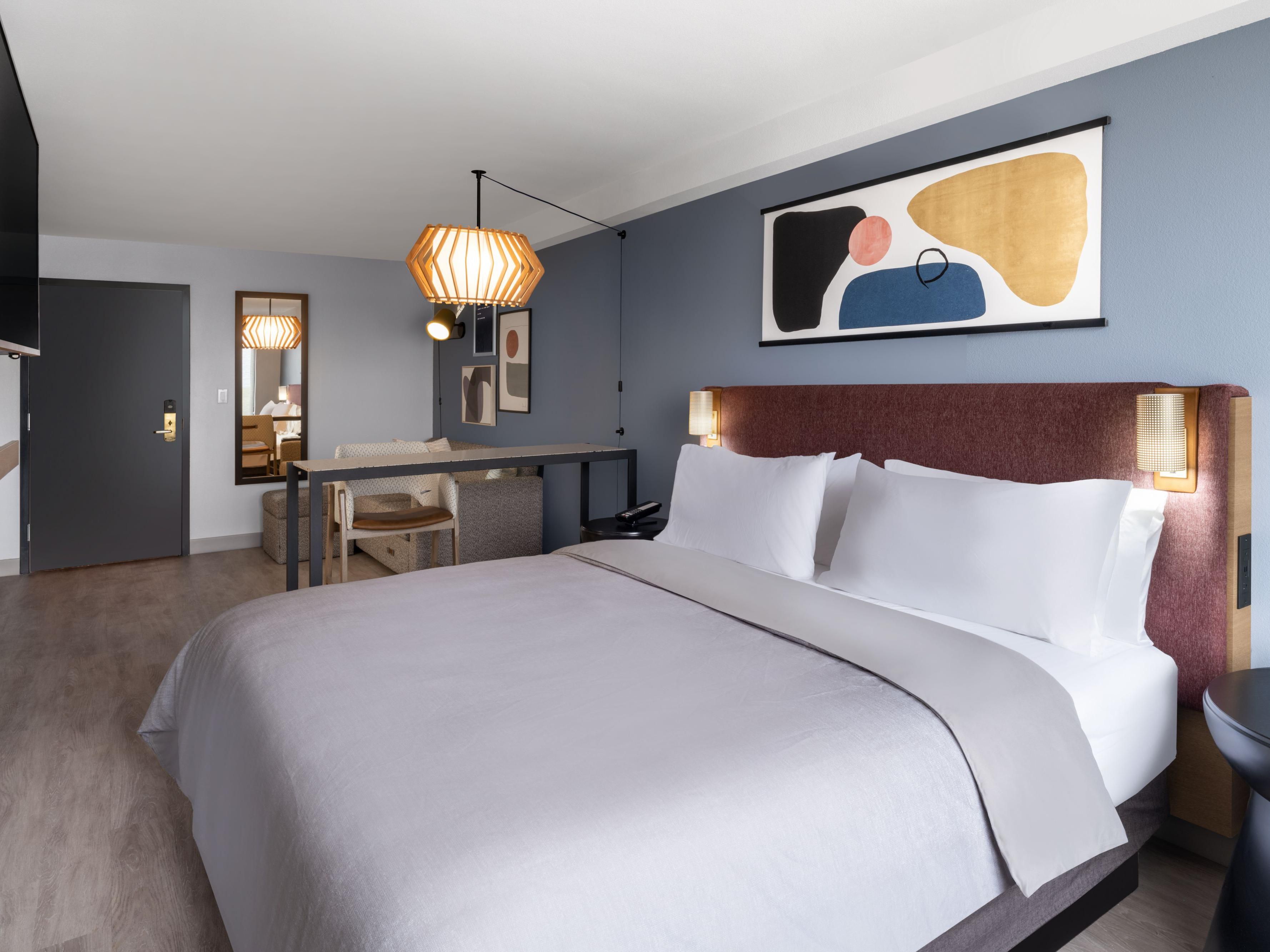 Create lasting memories in our spacious suites.