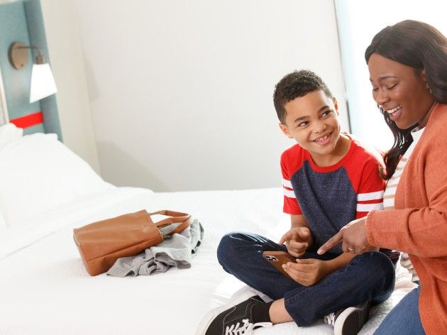 Family stay at avid hotels