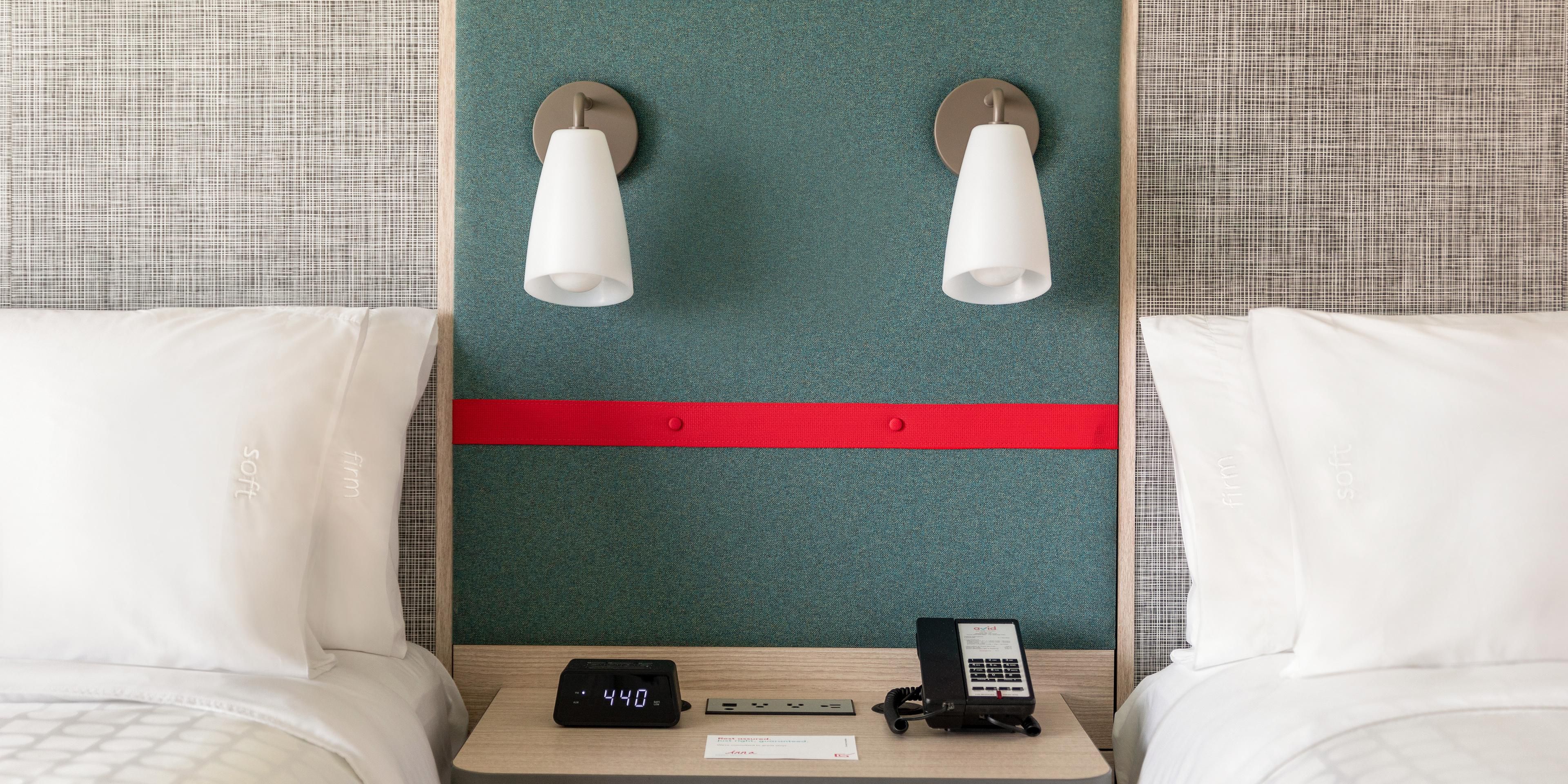 We’re committed to high levels of cleanliness. That means clean, well-maintained rooms that meet our standards, or we promise to make it right. Everything in the room has been cleaned using our 50 point checklist.​