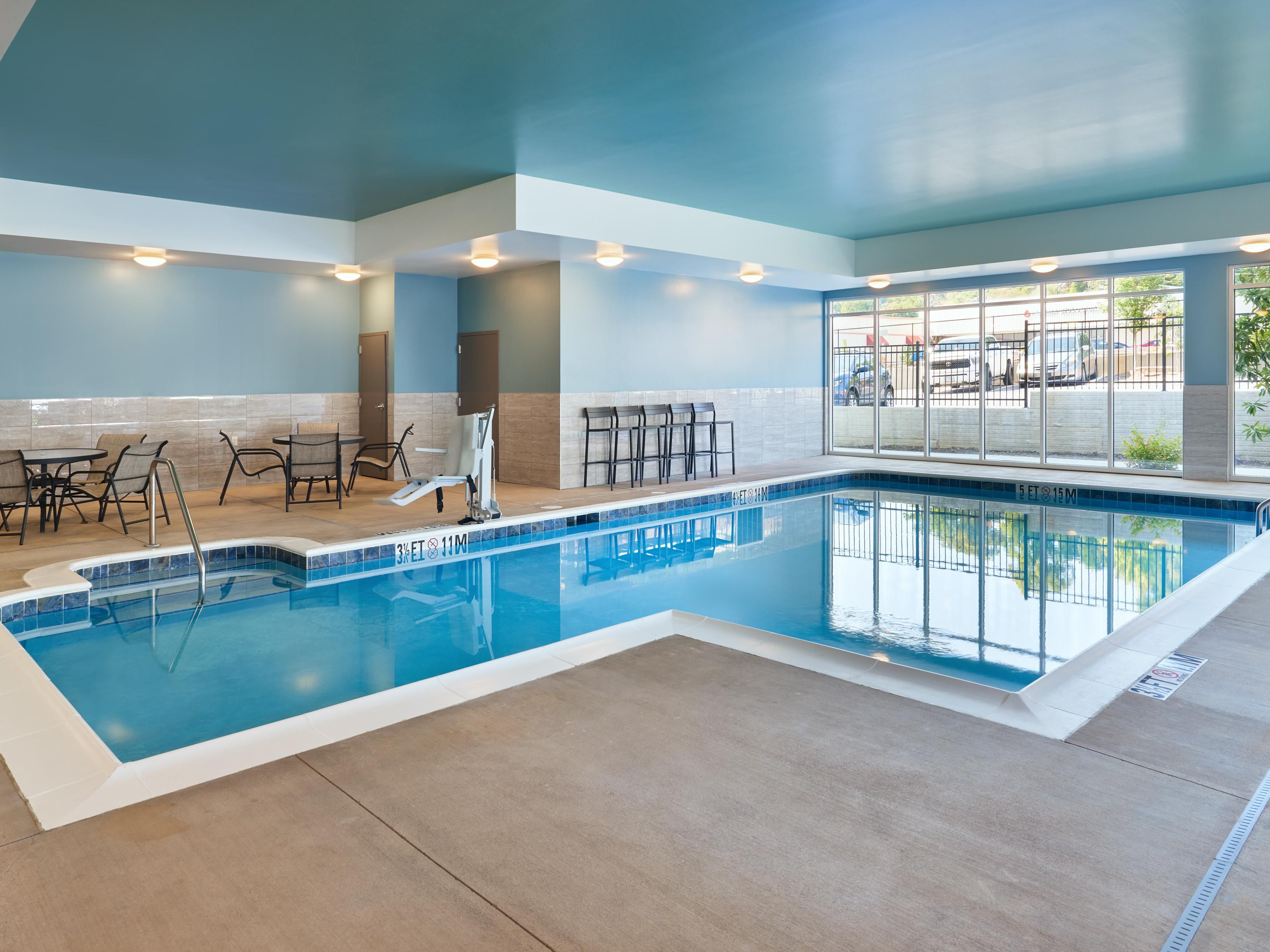 Enjoy our Large Indoor Pool!