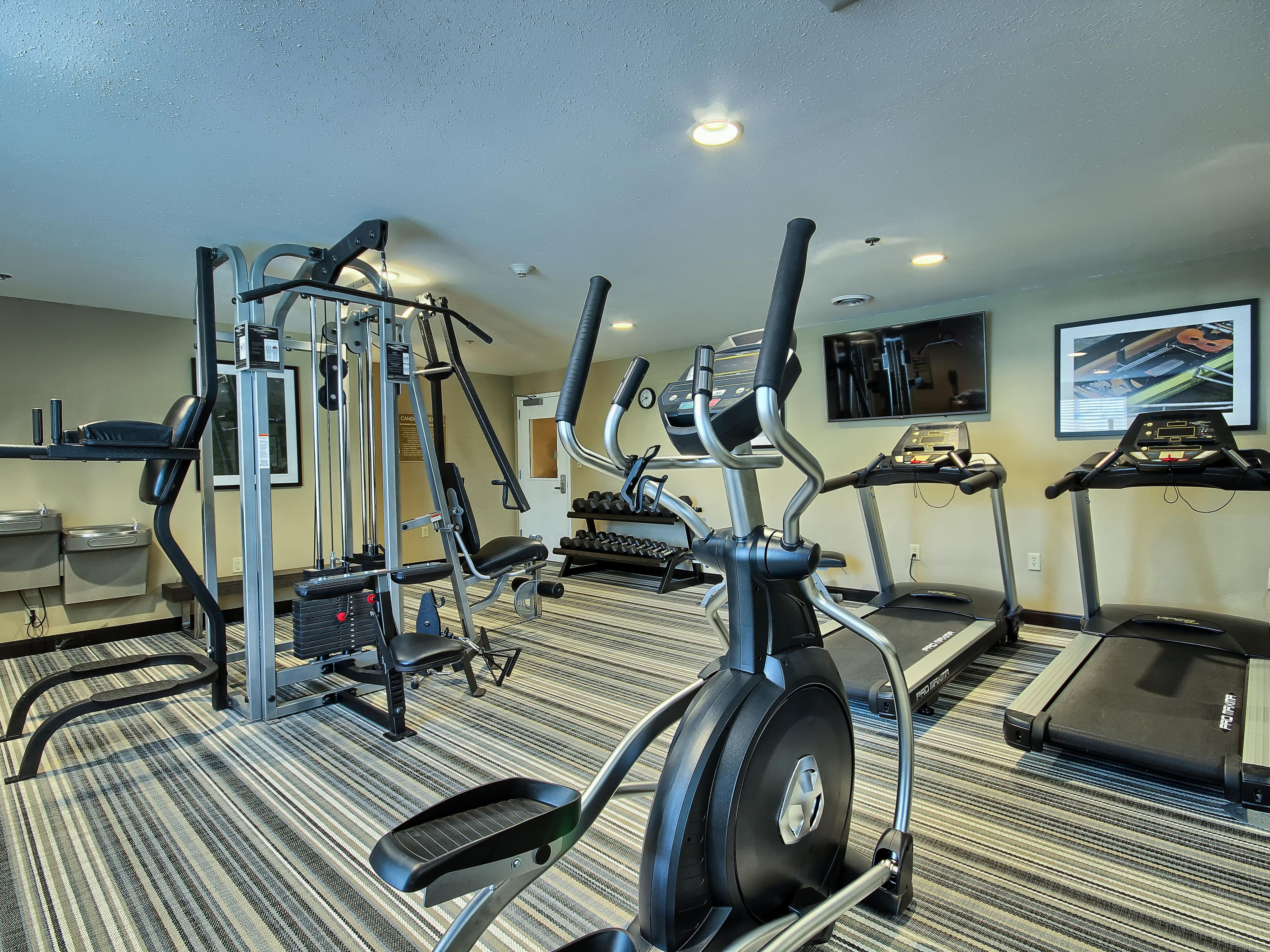 Our 440 square foot Fitness Gym