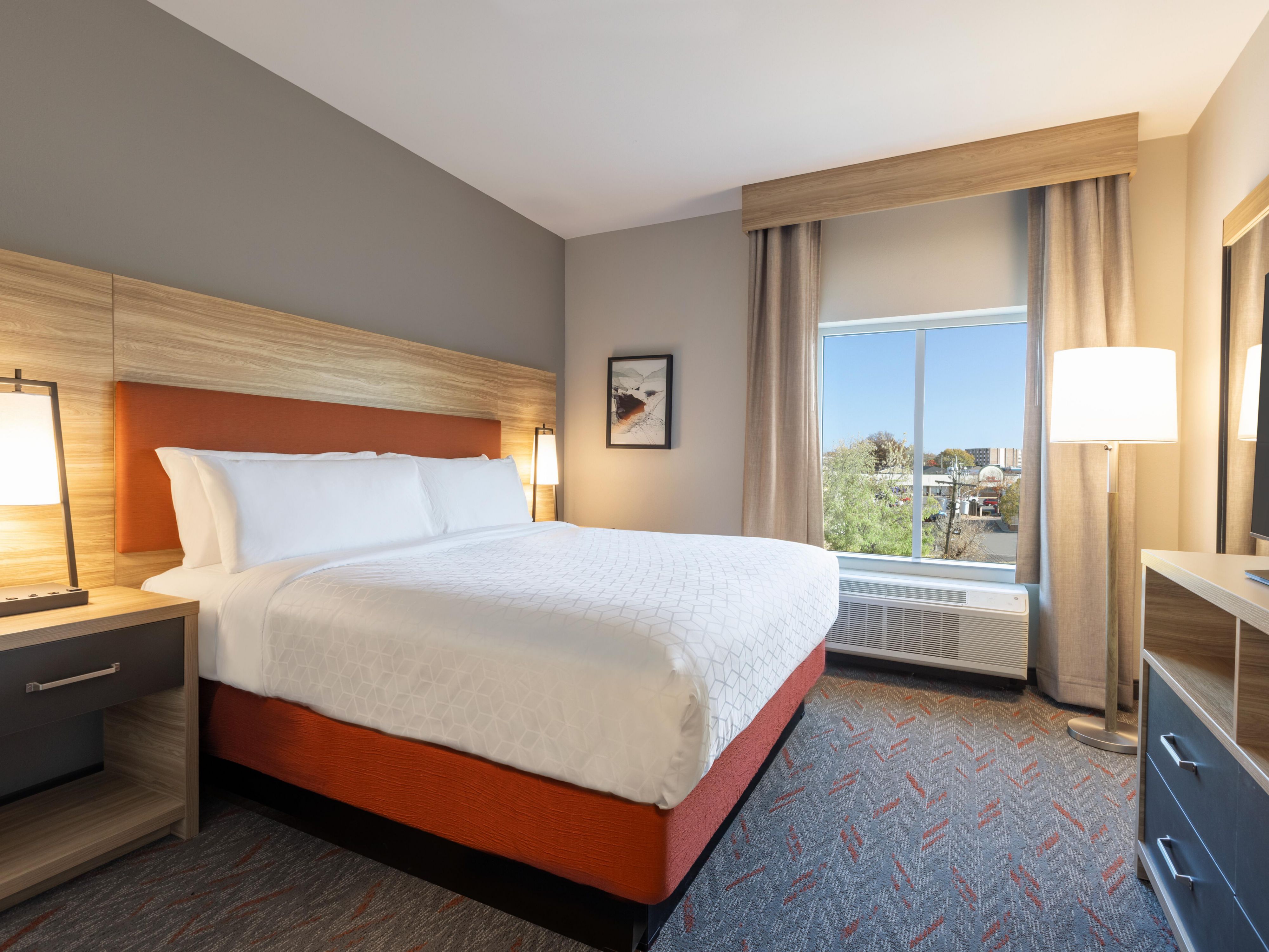 At the end of a long day, relax in our clean, fresh suites.