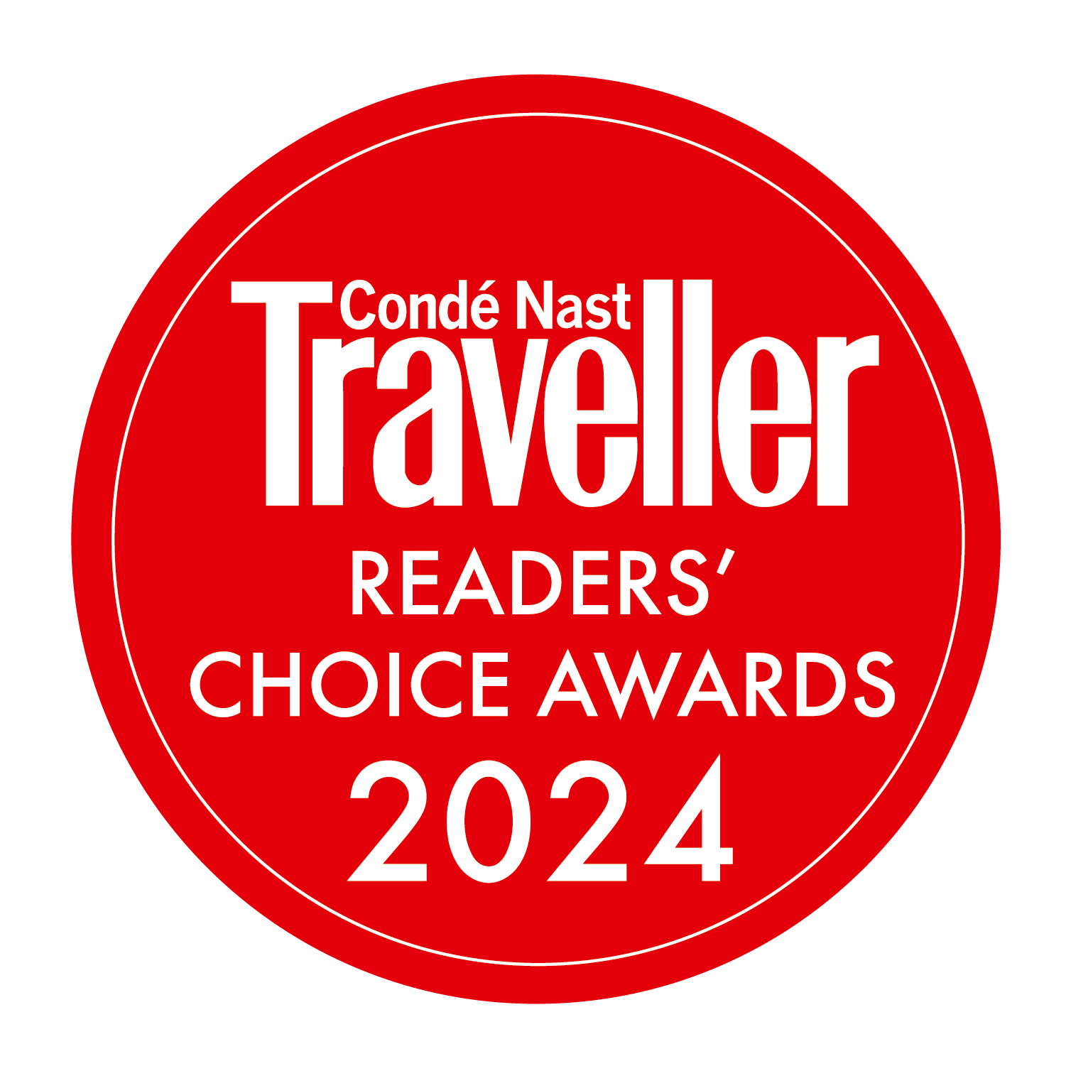 Condé Nast Traveler Readers' Choice Award 2024