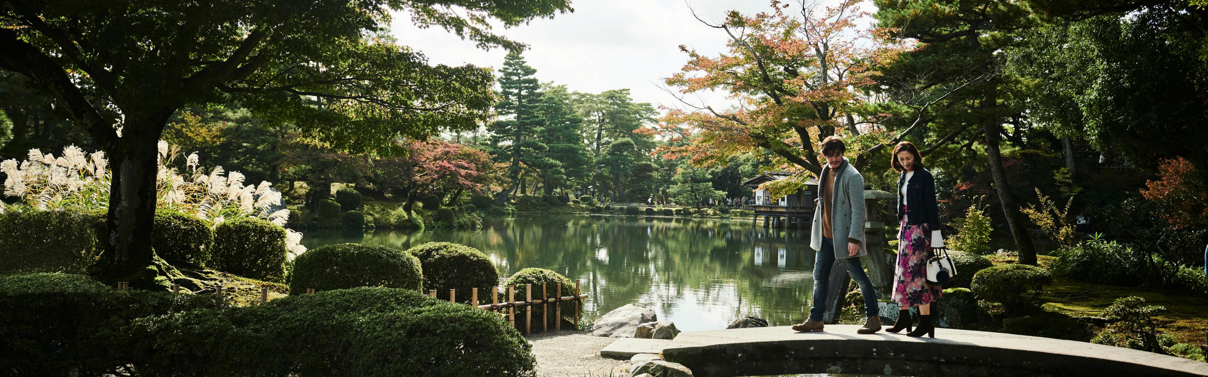 Kenrokuen, which has been awarded three Michelin stars for tourism