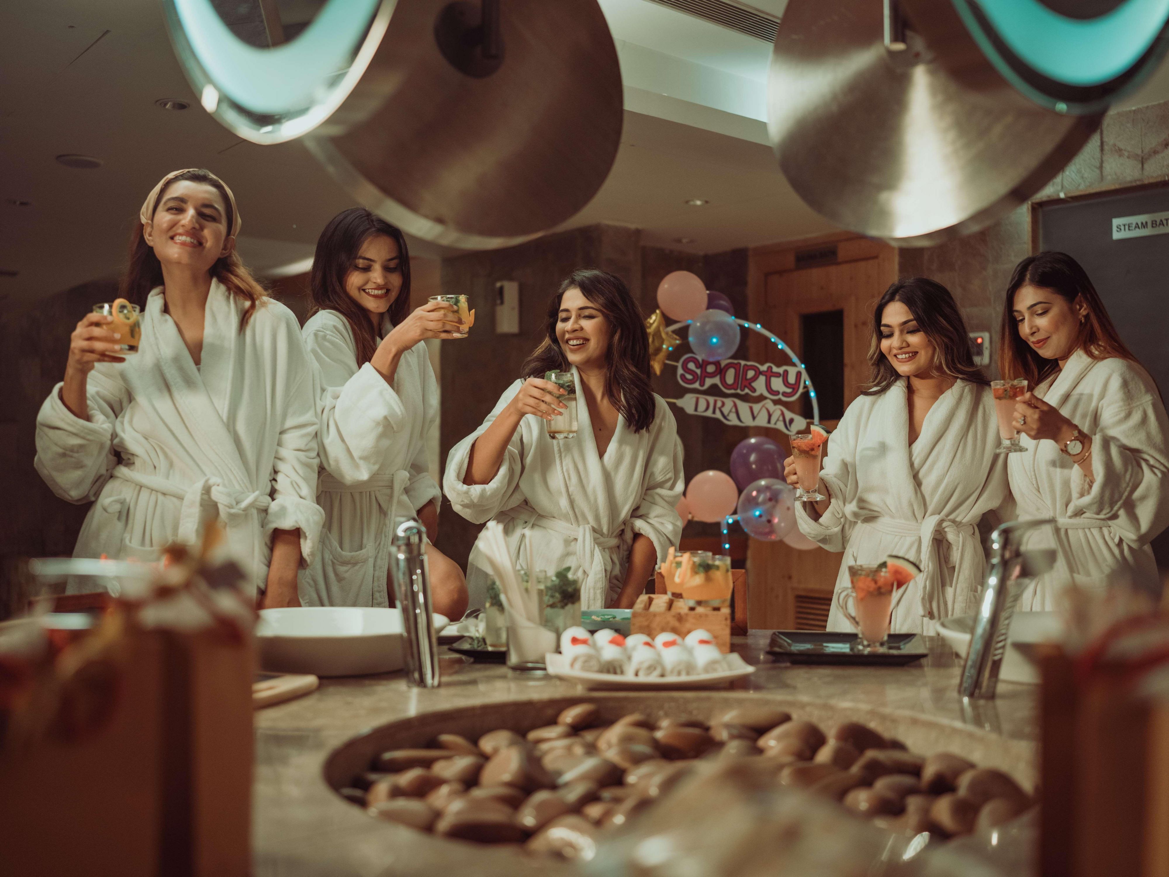 Unwind and refresh yourself from daily hustle with a wide range of wellness therapies at Dravya Spa.