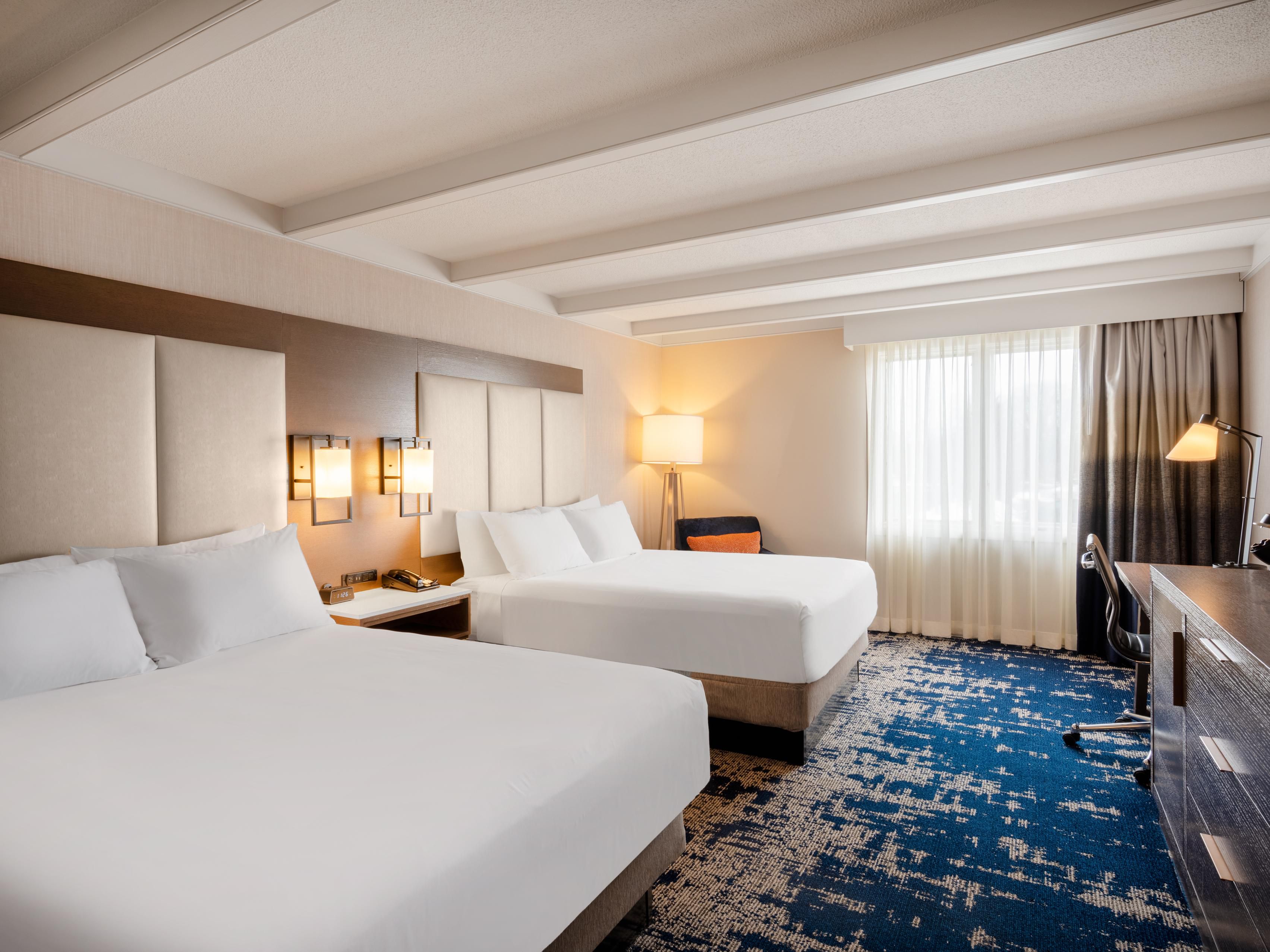 Our Albany hotel features newly renovated room with modern design 