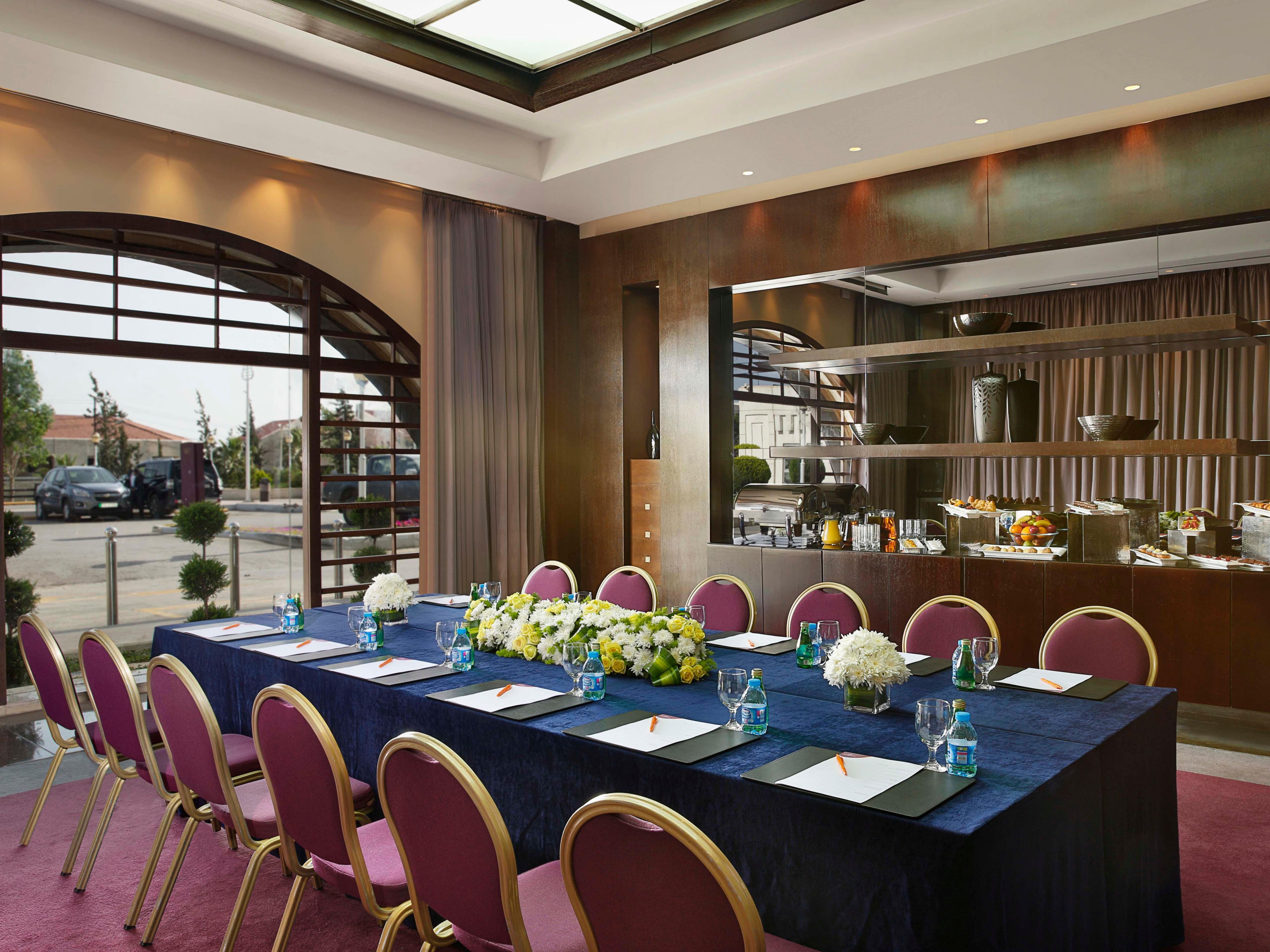 With 500 square meters of conference space, the venue offers an exceptional location for meetings and events. The conference and meeting facilities provide the perfect setting for your events.

We offer premium outside catering with customized menus and professional service.