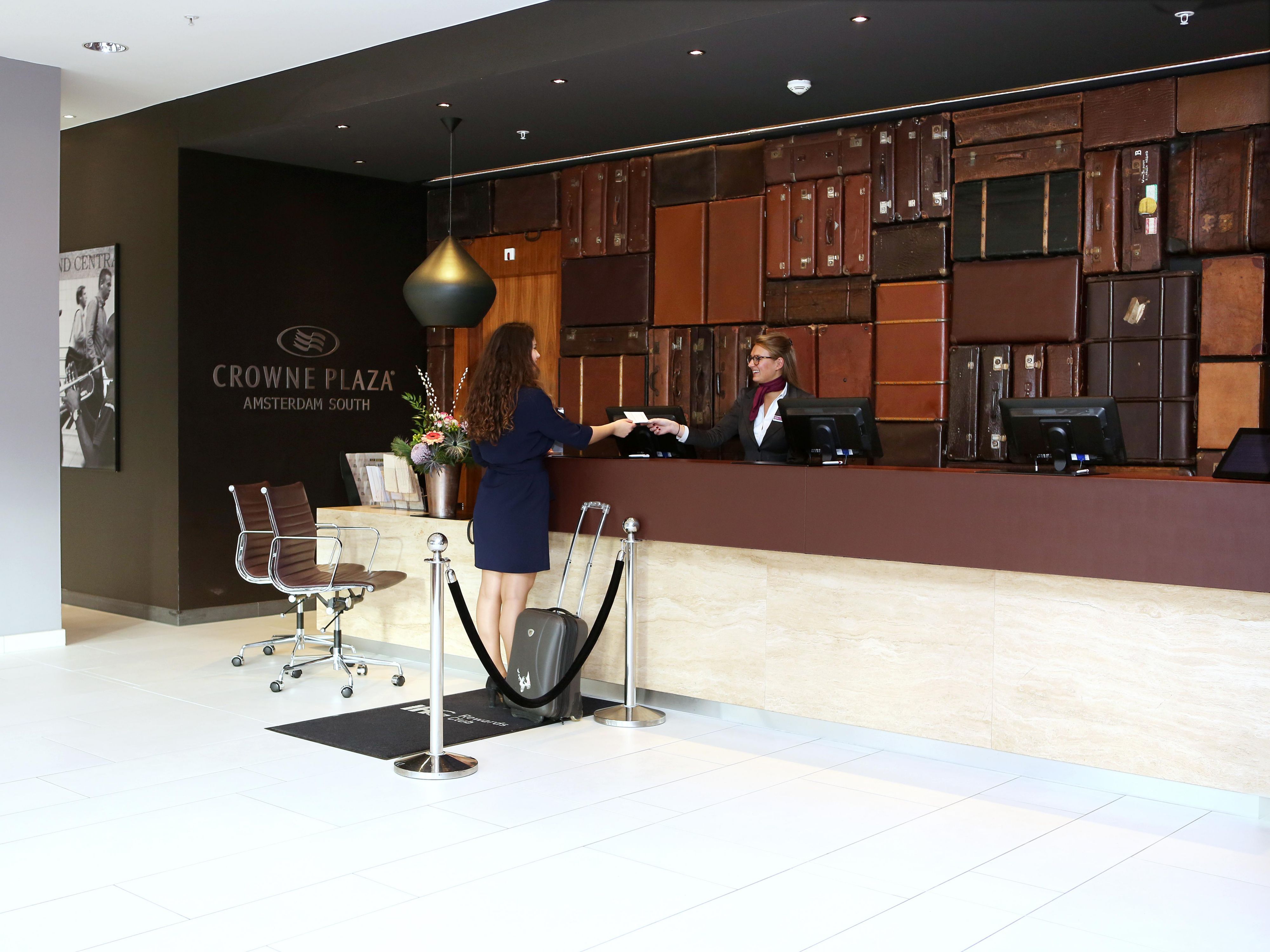 A warm welcome at the Crowne Plaza hotel Amsterdam South