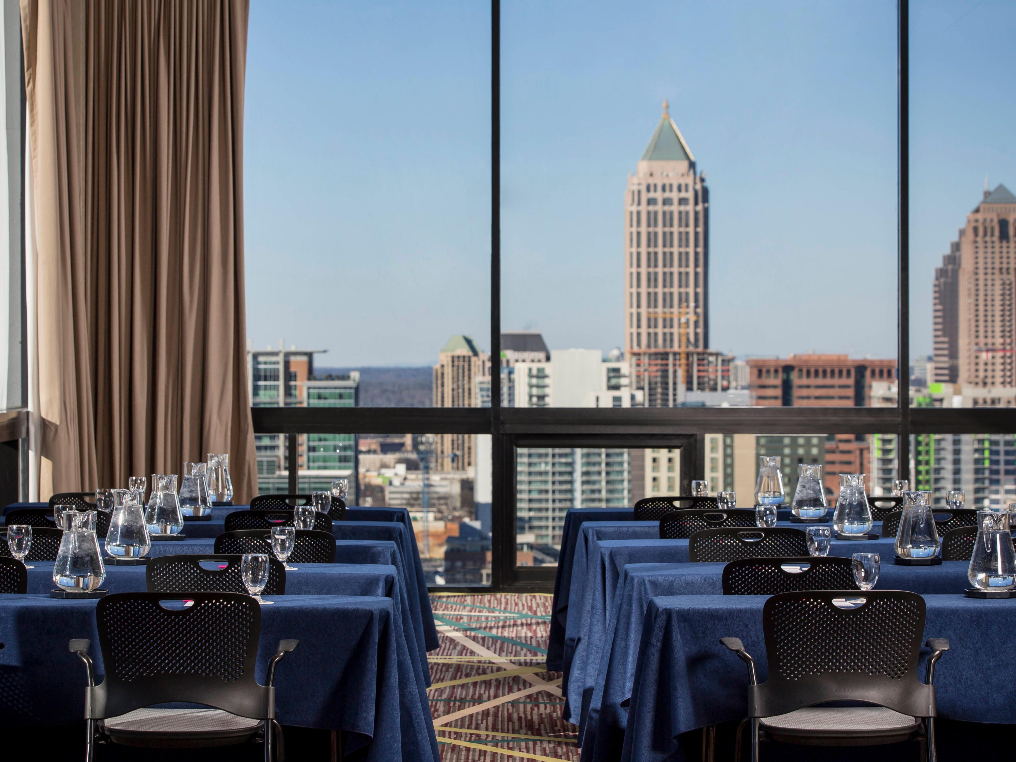 Host unforgettable events in our 31,000 square feet of space, spread across 17 stylish and sophisticated rooms. From corporate conferences to social celebrations, our versatile venues accommodate up to 700 guests with modern elegance and seamless functionality. Let our magnificent spaces set the stage for your special moments!