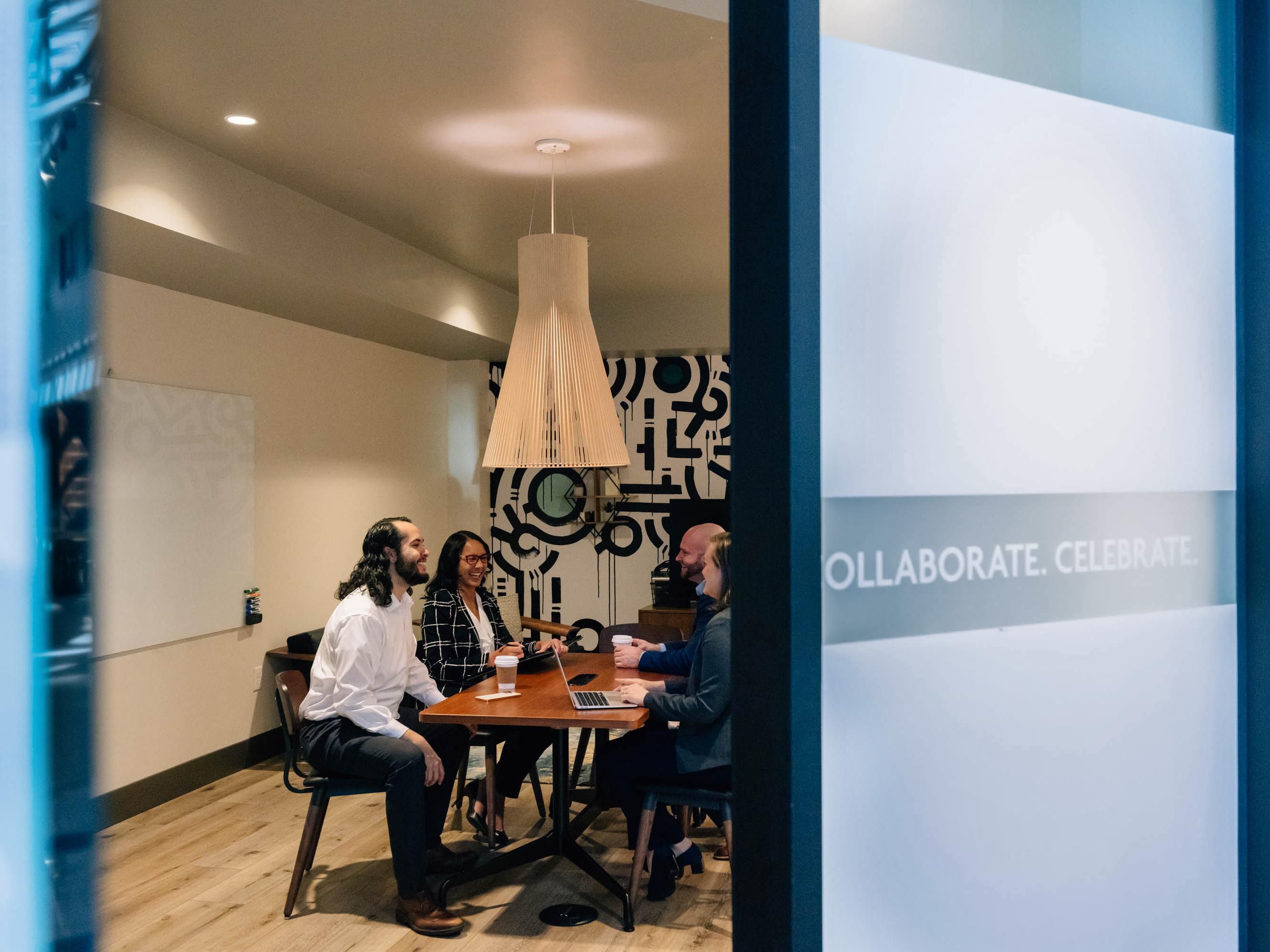 Our Productivity Studios are modern meeting rooms, designed with a contemporary flair, fully equipped with whiteboard, technology, and media that support a plethora of meeting types from traditional to informal and social gatherings. Food and drink are delivered at the touch of a button along with one-touch access to staff. 