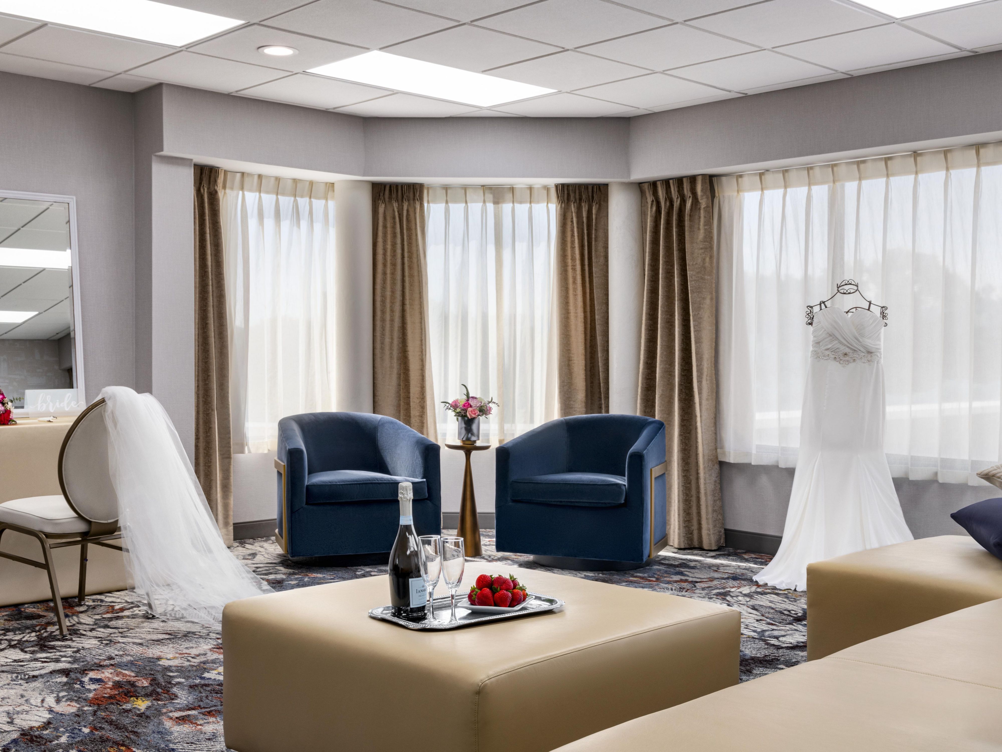 From aisle to afterparty, your wedding here feels intentional and personal. Our flexible event spaces, tailored amenities, and thoughtful touches create a setting that’s as memorable as your vows.