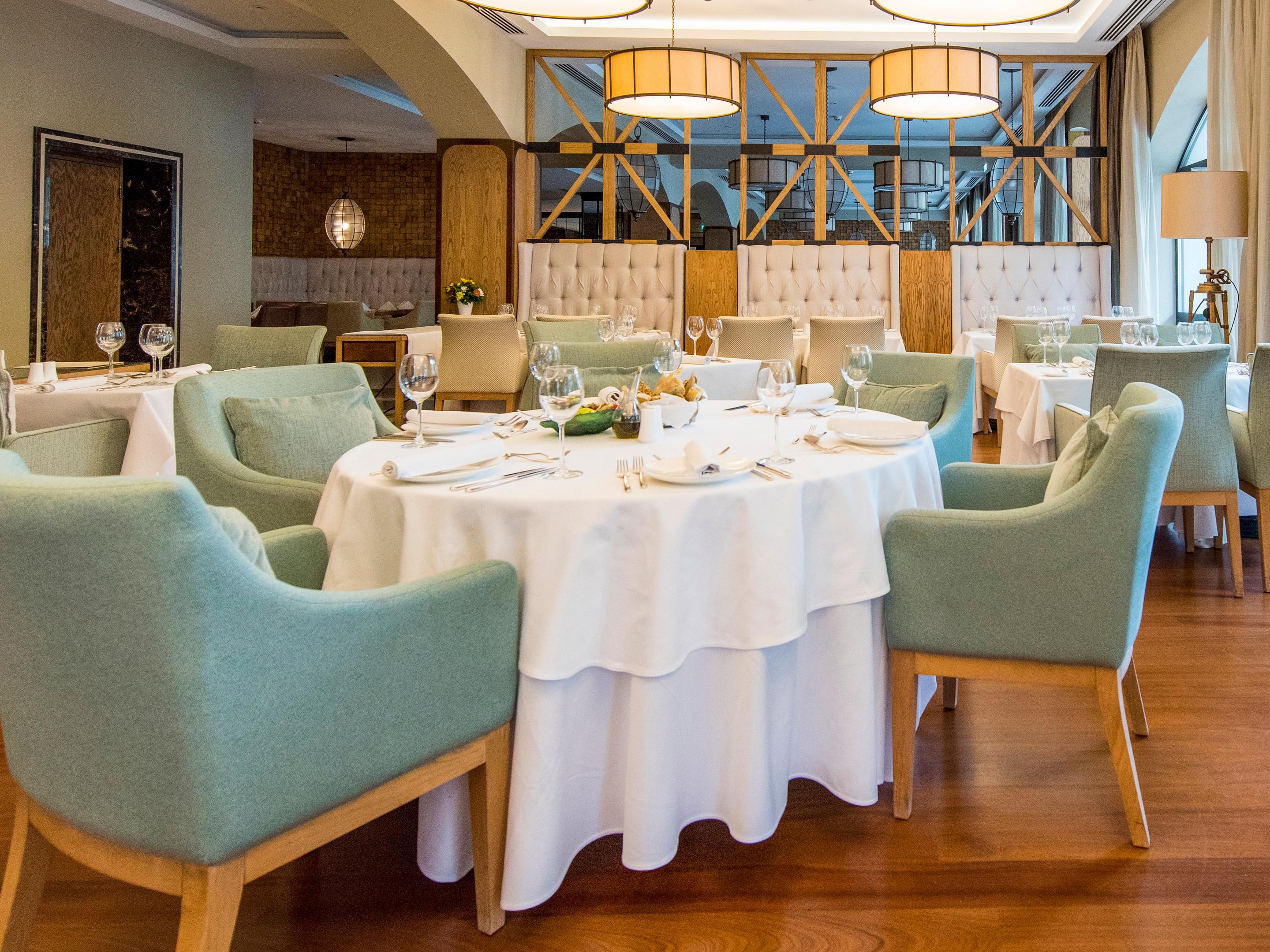A feeling of elegance and sophistication won't leave you at our luxury A La Carte Restaurant. Our delicately created lunch and dinner menu, along with an exquisite wine list, will make your stay unforgettable.