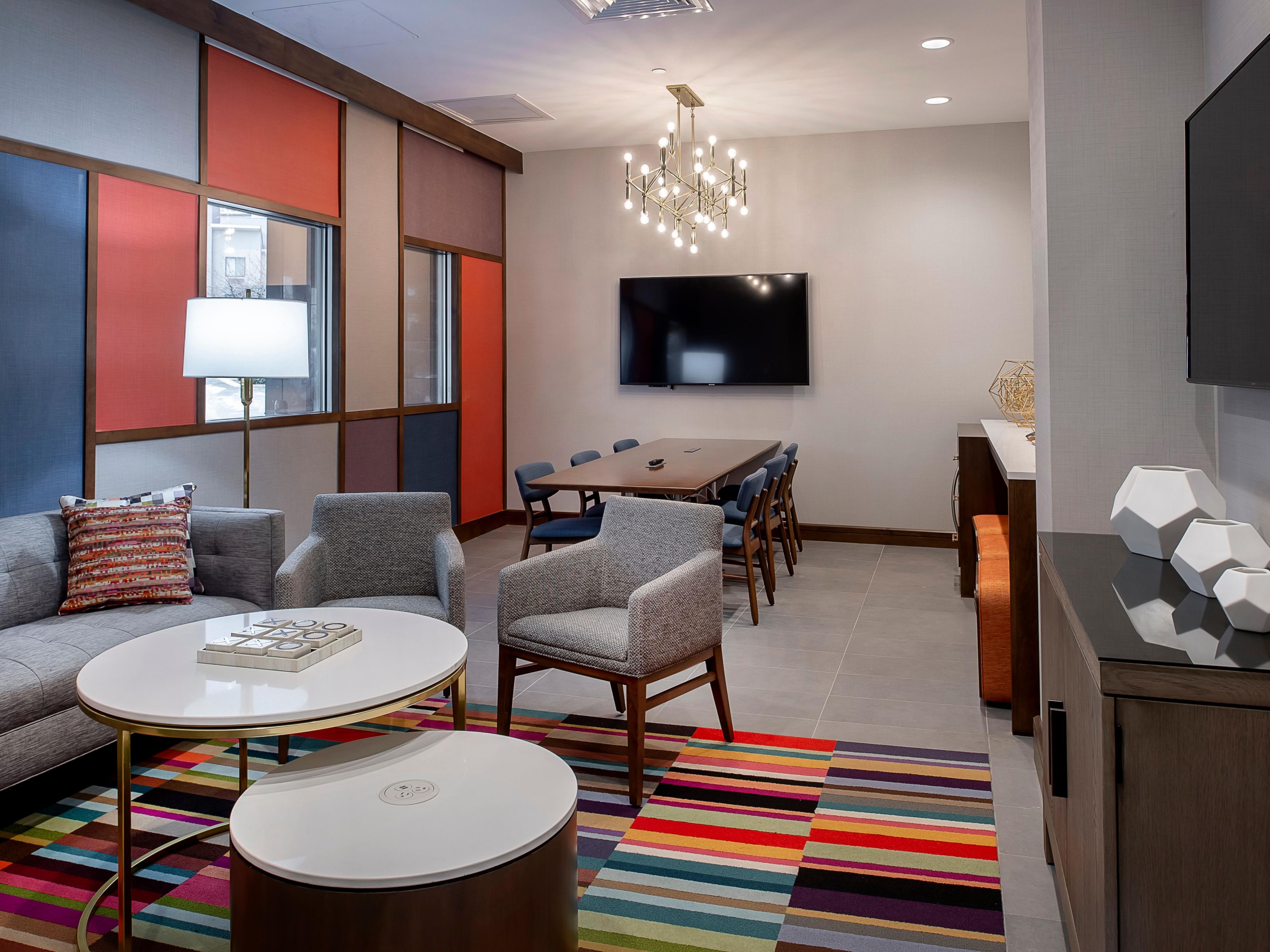 Host your next event at Crowne Plaza® St. Louis Airport. Our 15 meeting rooms and 13,500 sq. ft. of space can accommodate up to 680 people. With dedicated staff, user-friendly AV equipment, and on-site catering, we'll help make your event a success. Conveniently located near St. Louis International Airport, we're the perfect venue for any occasion.