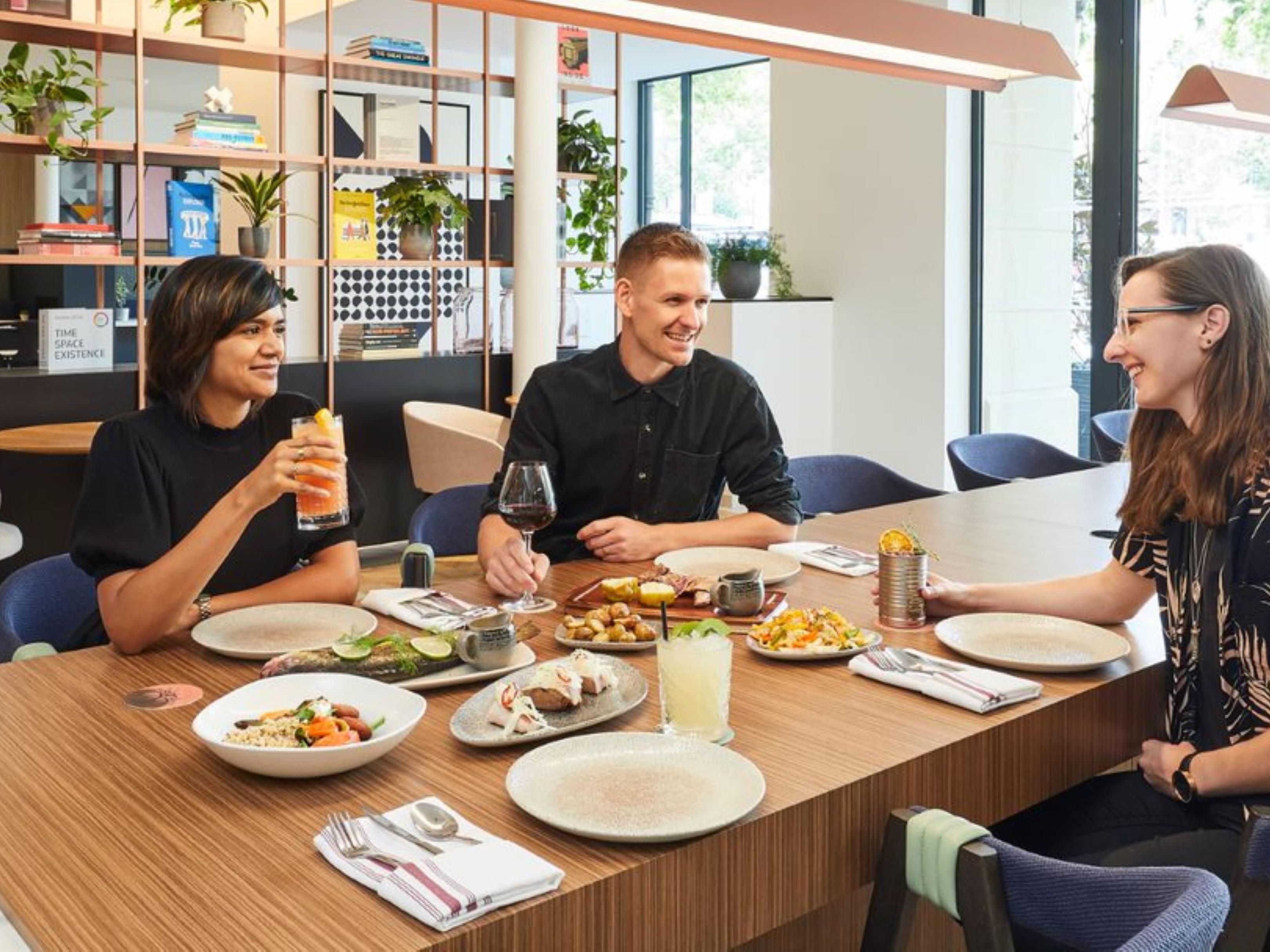 Indulge in a delicious breakfast at Clouds Restaurant, located on the lower level of Crowne Plaza® St. Louis Airport. Our restaurant offers a modern ambiance and a delectable menu of breakfast favorites. We are the perfect place to fuel up before exploring the city. 
