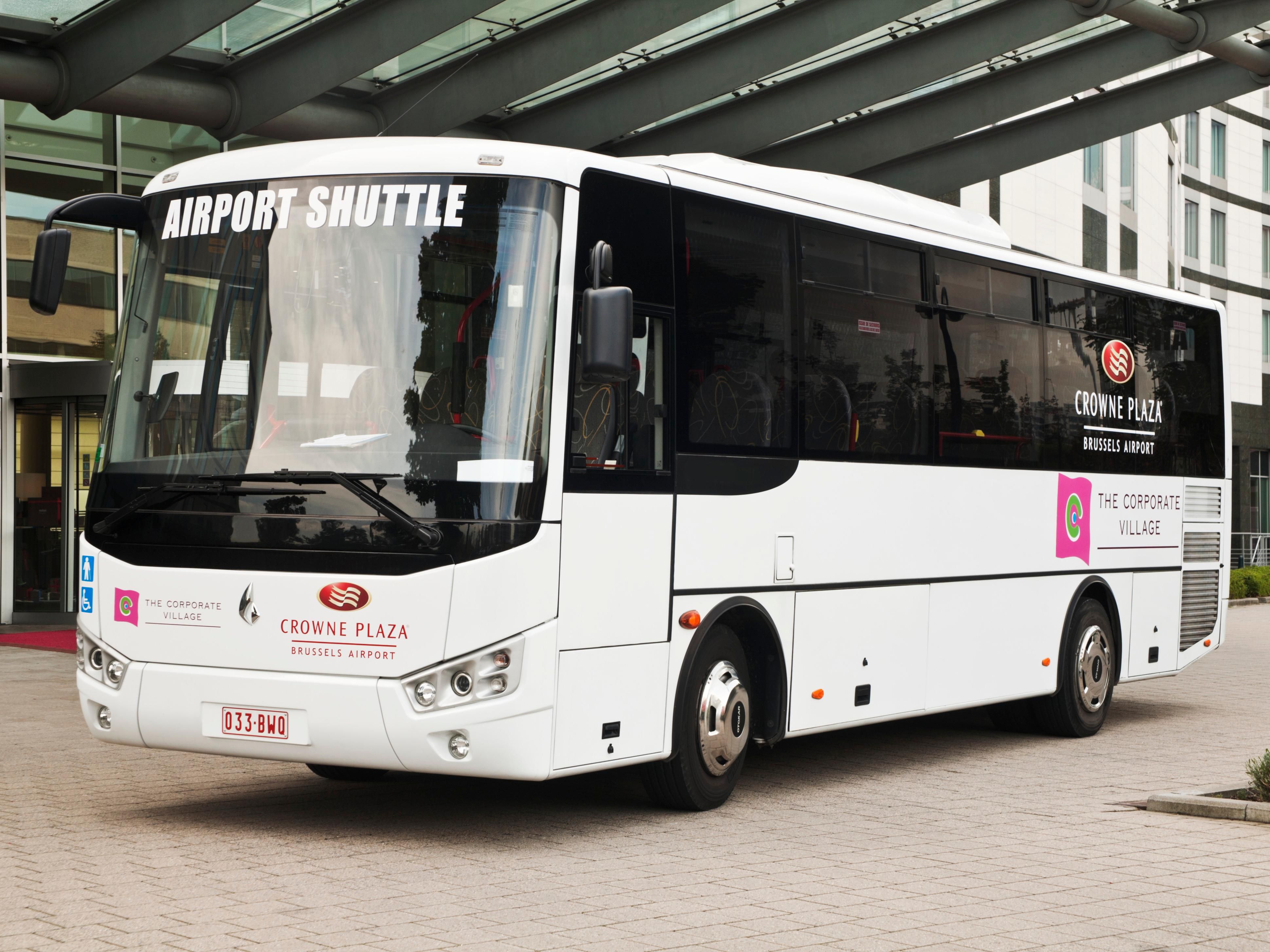 Enjoy seamless transfers! Our complimentary hotel shuttle runs daily from 1st May  to 30th September : 4am-11pm and from 1st October to 30th April :6am -11pm. Catch it at Brussels Airport' central bus station, Level 0, Departure Bay E. Stress-free travel from the airport to your ultimate comfort zone, and back.