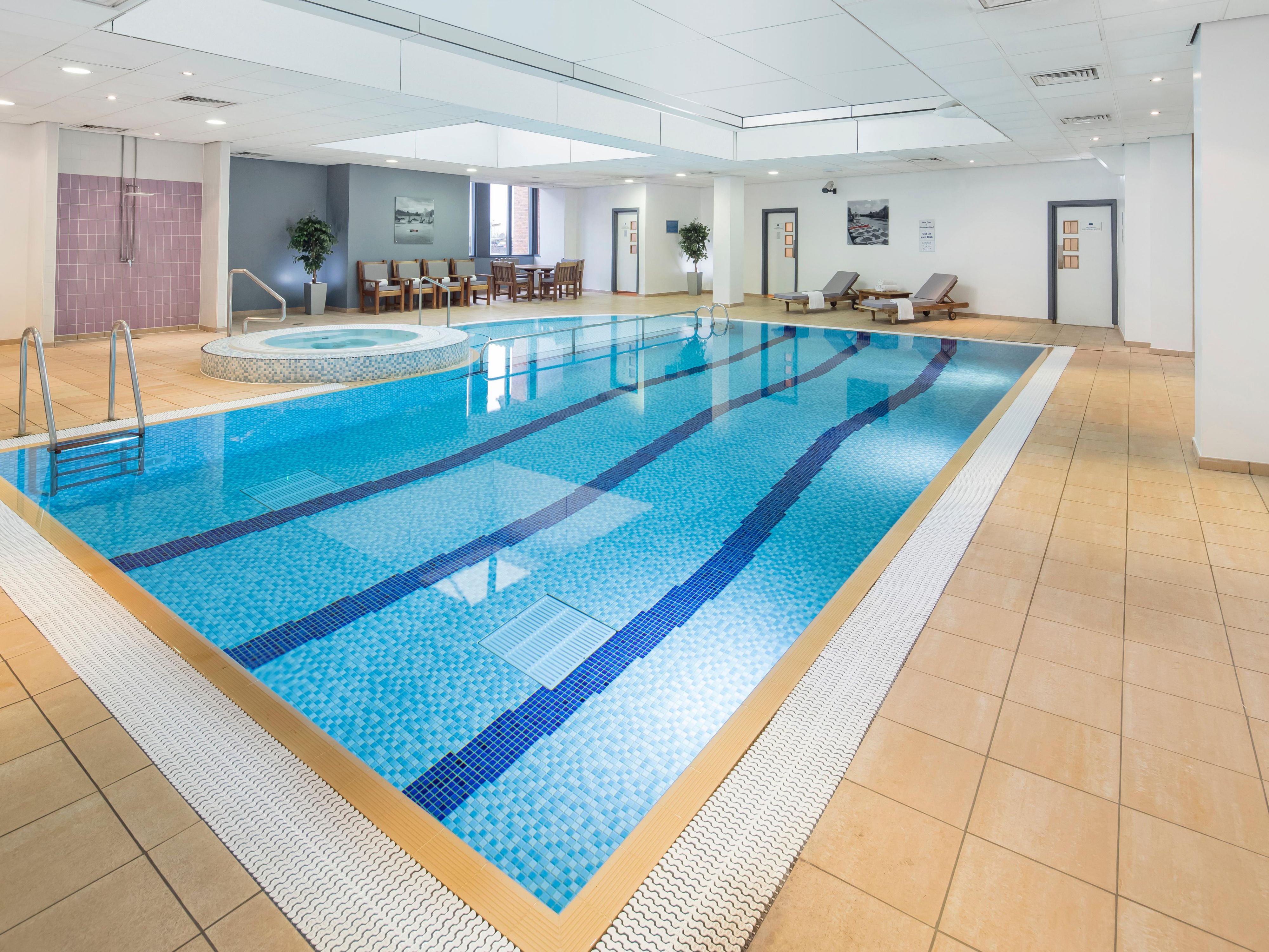 Whether you want to unwind by the pool, work out in the gym before dinner, or indulge yourself in the beauty salon (beauty treatments are charged), take advantage of our complimentary leisure facilities. We make your stay extra special with our superb indoor heated swimming pool, air-conditioned gymnasium, steam room, sauna, and spa.