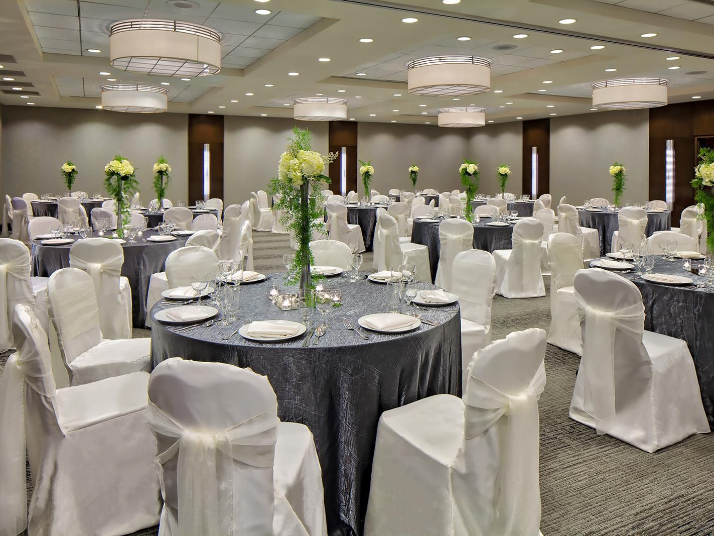 Our hotel makes for an ideal wedding venue in Chicago. See your wedding dreams come true in our grand ballroom. Our team will be happy to help you plan a memorable wedding that you and your guests are sure to treasure for years to come. Request a room block so all your guests can stay in our spacious rooms or even have a post-wedding brunch!