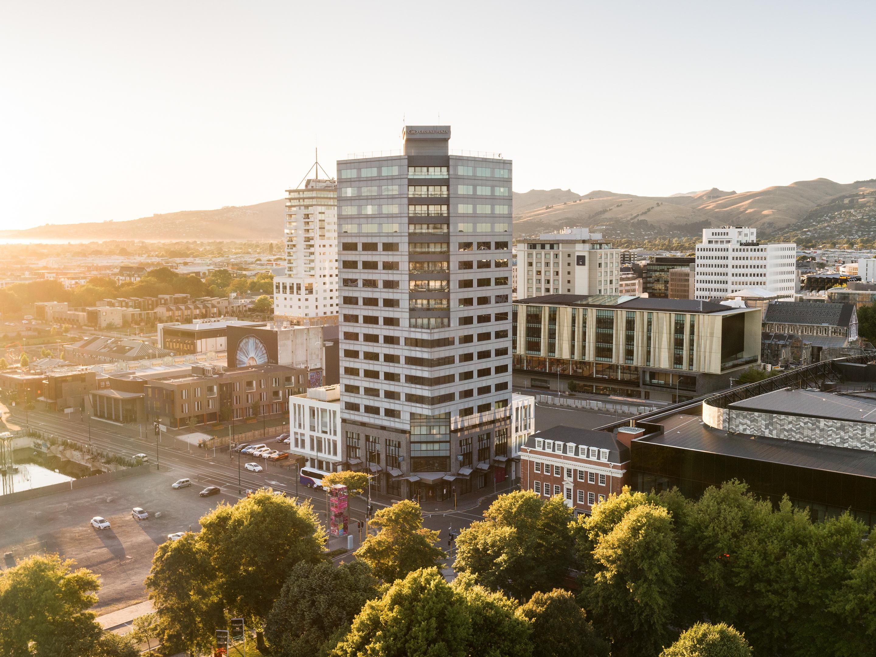Crowne Plaza Christchurch is located in the heart of the CBD 
