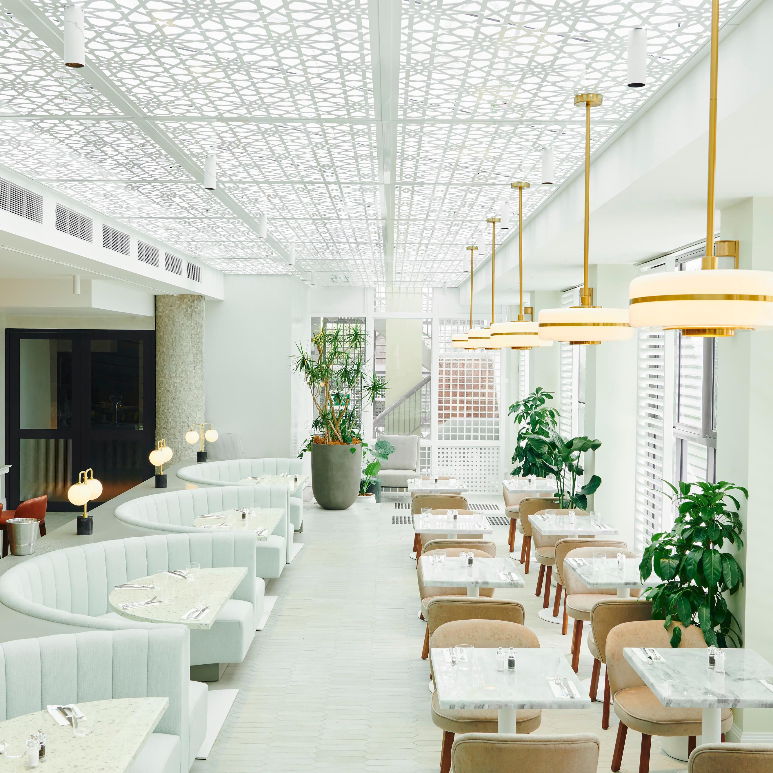 Shutters Restaurant Terrace with ocean views