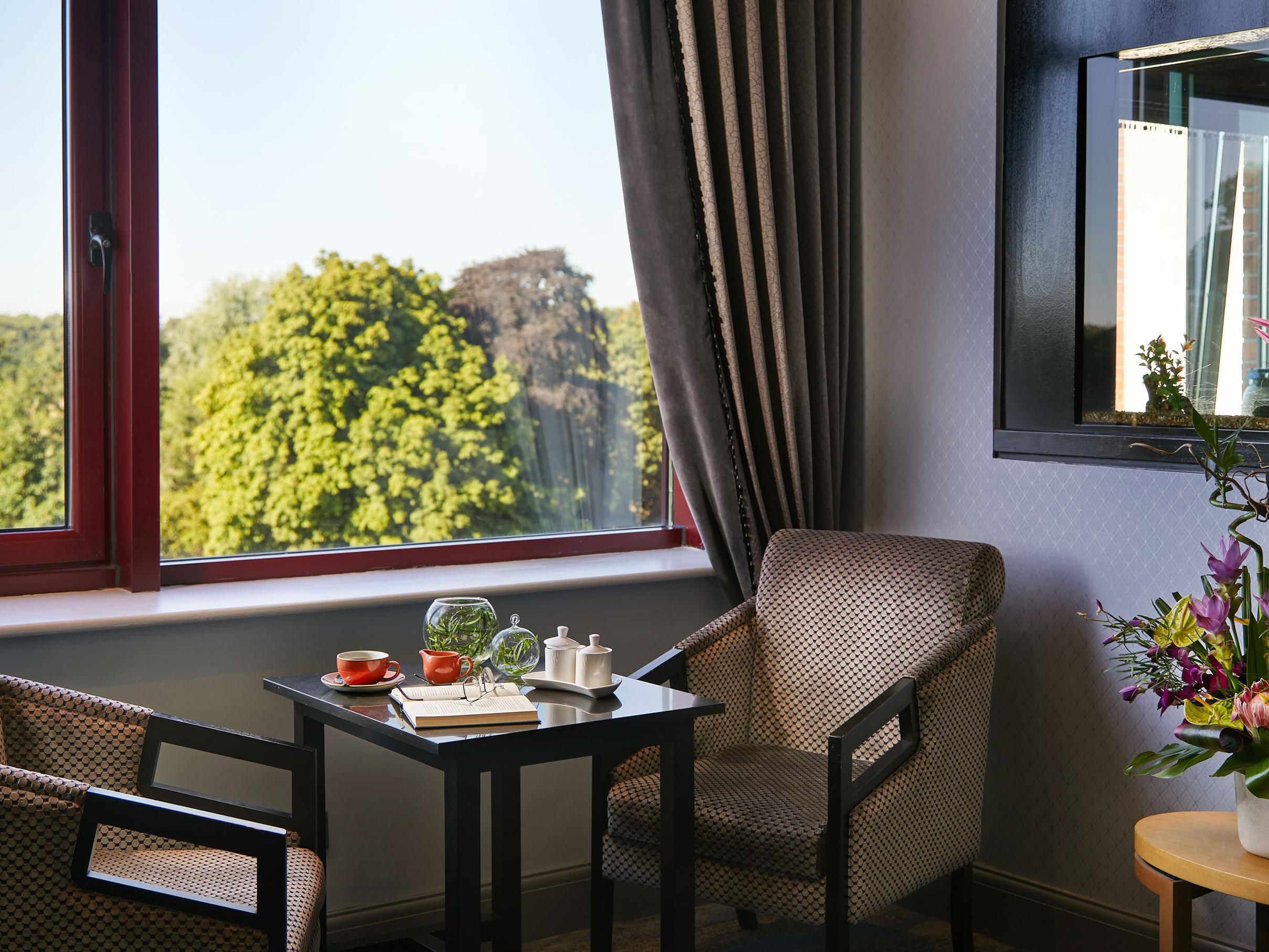 The exclusive Club Lounge on the 4th Floor