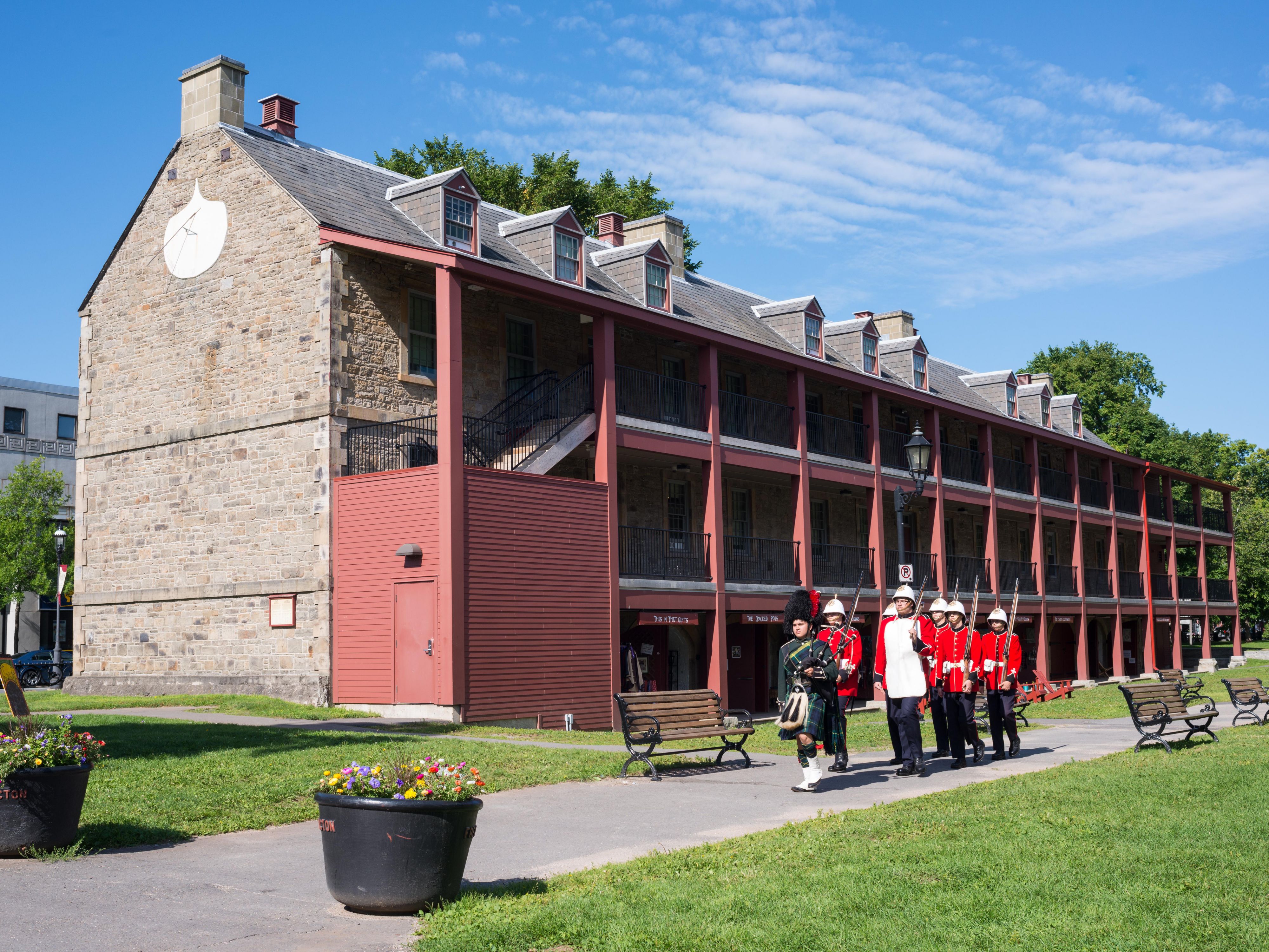 Step back in time at Fredericton's Historic Garrison District, a short walk from Crowne Plaza Fredericton-Lord Beaverbrook. This National Historic Site features military heritage buildings, the Soldiers' Barracks and the Guard House along the Saint John River.