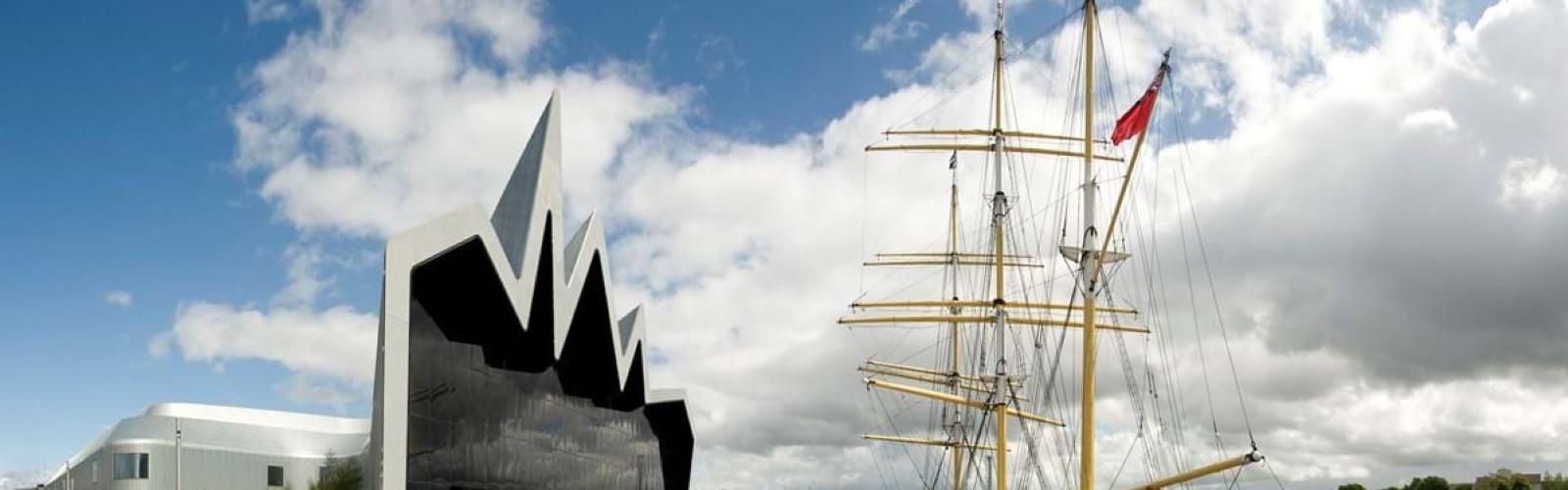 Riverside Museum & Tall Ship, a short walk from the hotel
