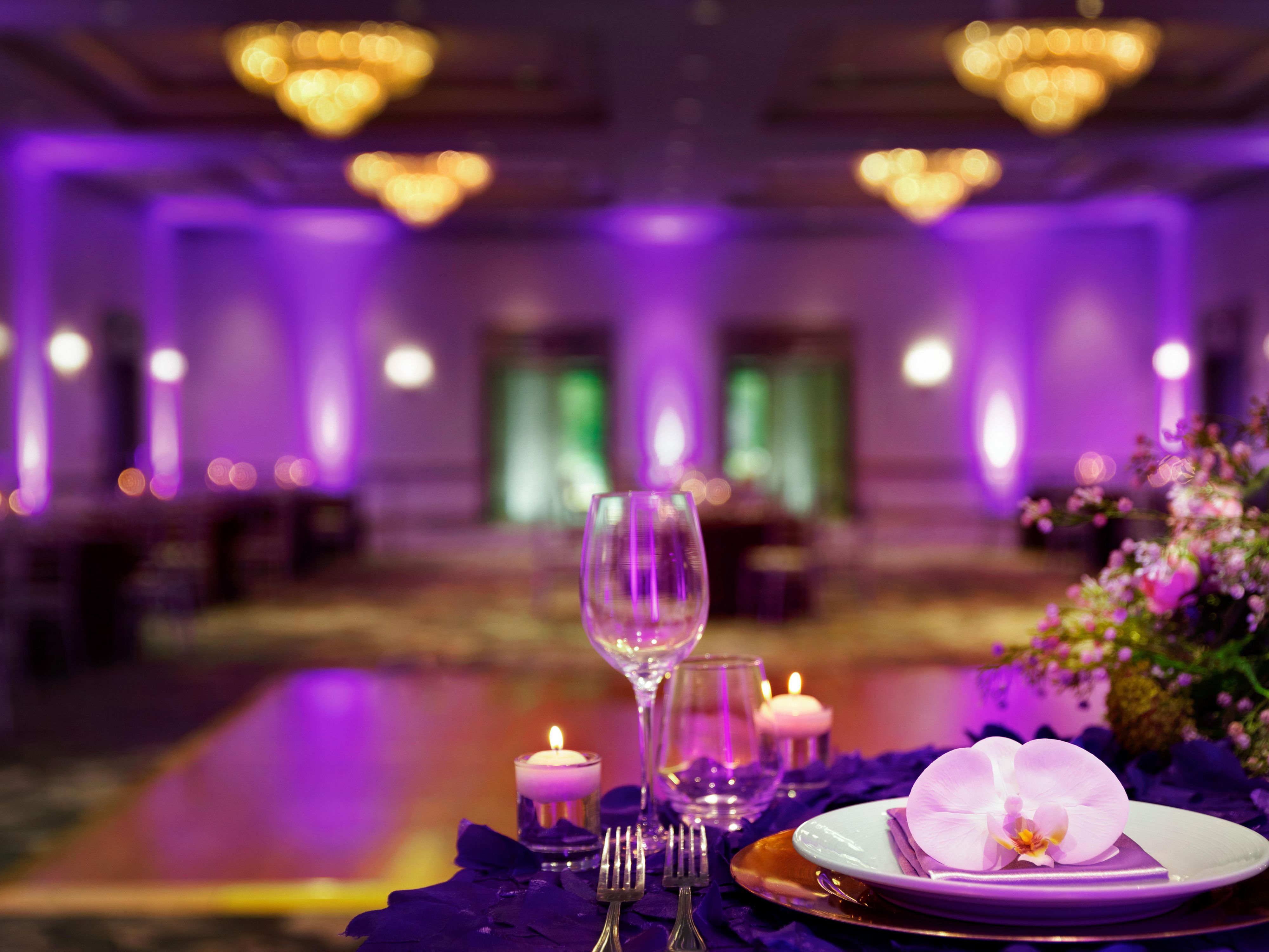 Our experienced wedding specialist is here to focus on your vision and collaborate with you every step of the way, ensuring that every detail is
meticulously planned and executed to perfection, making your dream
wedding a reality.
Indulge in our exquisite catering options, stunning venue spaces and customizable packages. Your special day will be un
