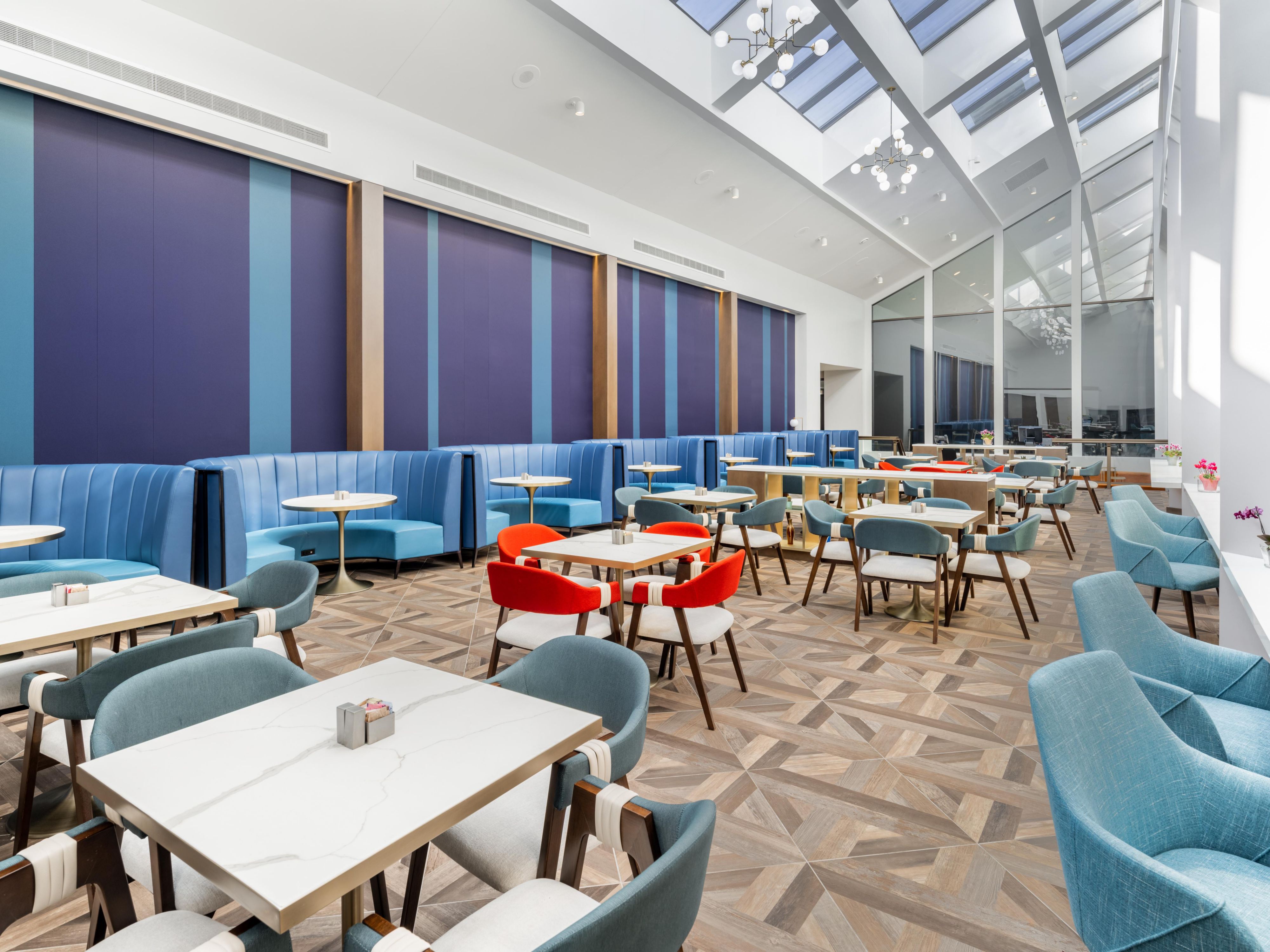 Nestled in our hotel, Tugwell's Public House is your go-to destination for a hearty breakfast, a satisfying dinner, and relaxing drinks. Enjoy traditional American cuisine like mouthwatering burgers, crispy fries, and crafted cocktails. With exceptional service and a convenient location, Tugwell's has become a beloved local hotspot.