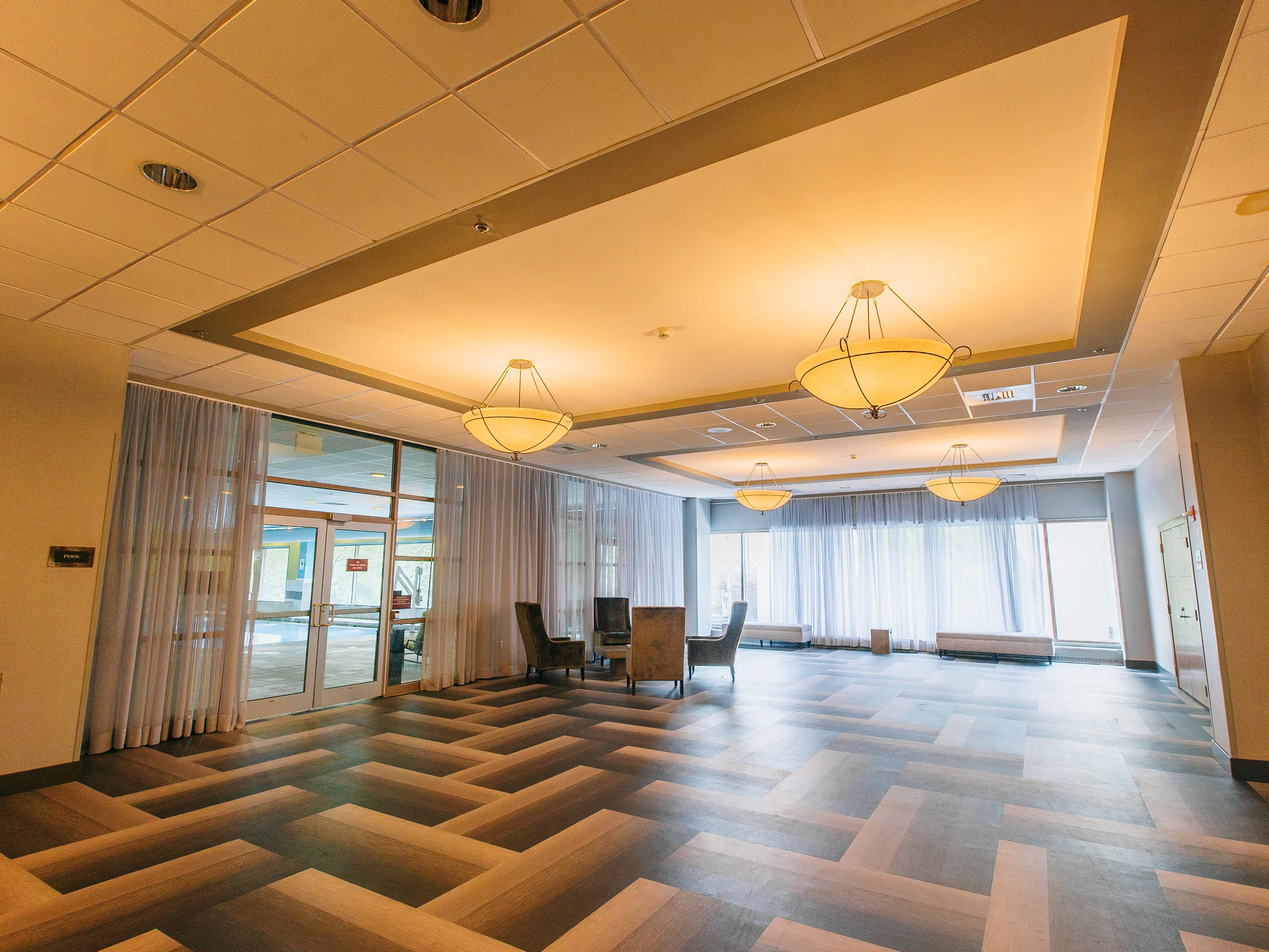 Our hotel makes for an ideal wedding venue in Harrisburg. See your dream wedding come to life in our elegant Grand Ballroom and throw an event your guests will cherish for years to come. Our experienced and creative wedding planners will be happy to help you plan your special day and ensure every detail is met.