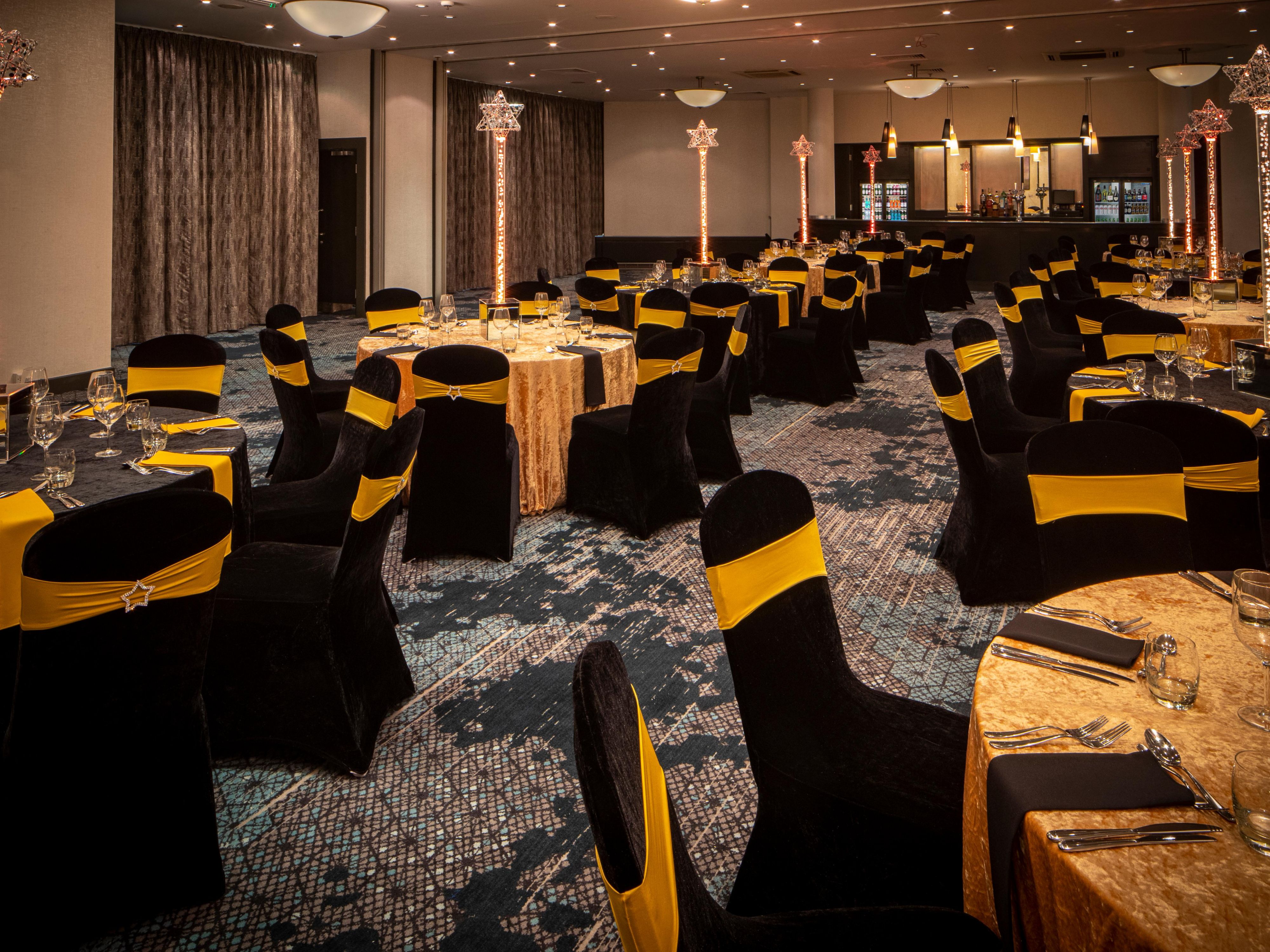 If you’re hosting an event, look no further than our Harewood Suite, which can cater for up to 170 guests for a sit-down meal. Whether you’re looking for a business lunch, sportsman's dinner, or gala ball we can help. With ample parking for those designated drivers and excellent bedroom deals for those who want to stay over, we cater for all!