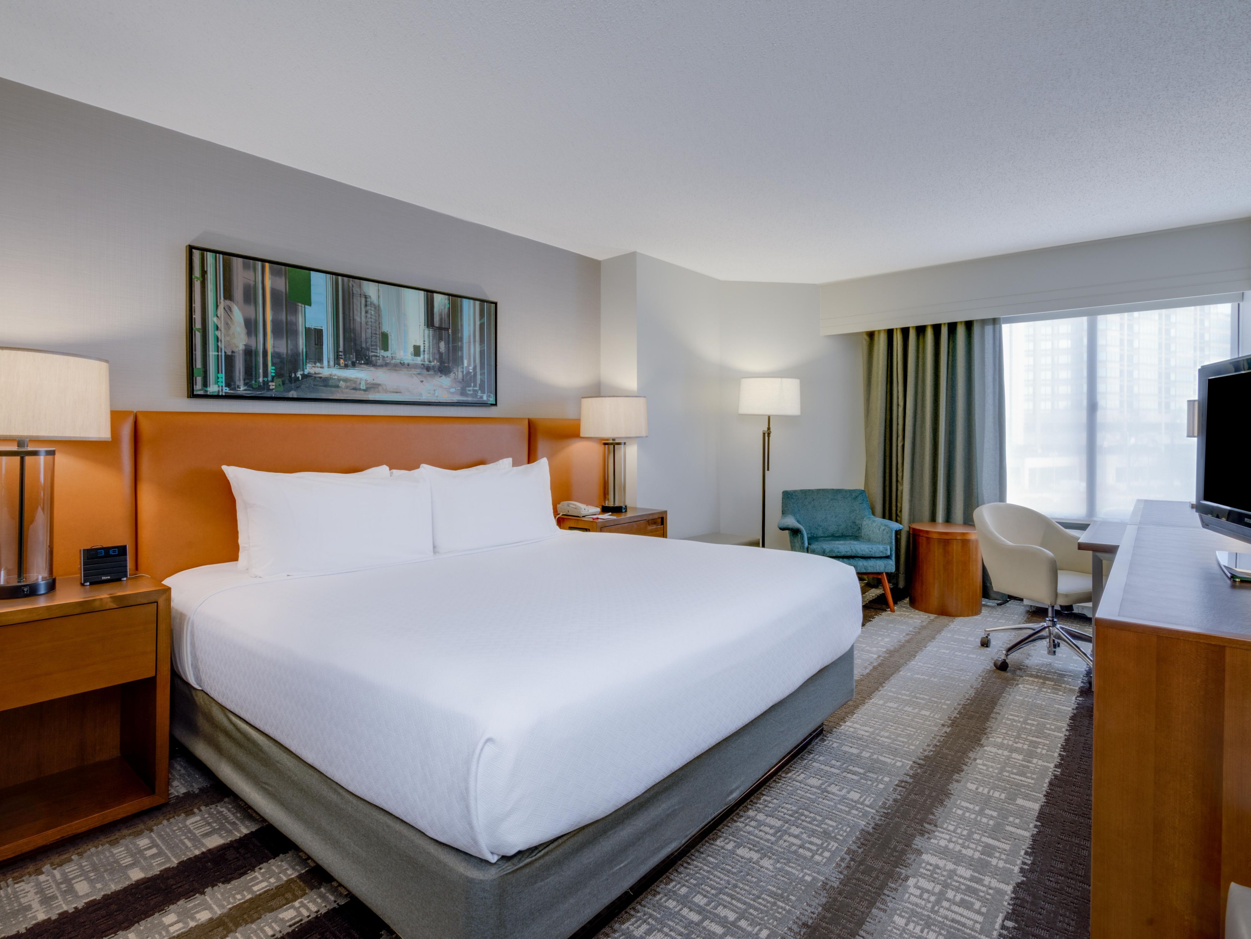 Rooms designed for the tech generation with convenient connectors