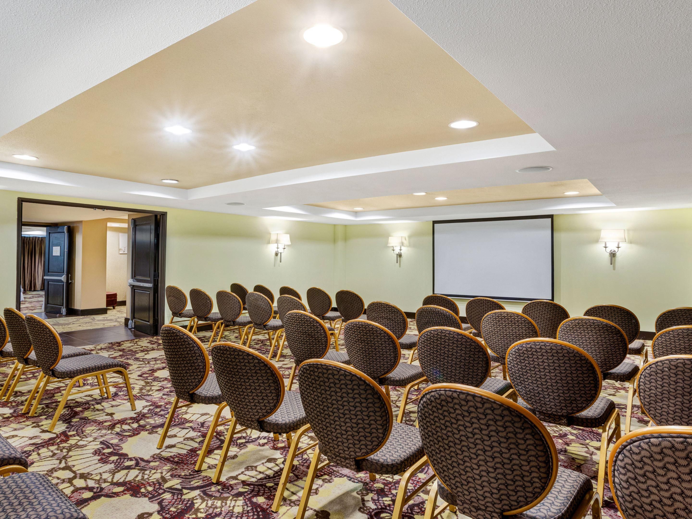 Host unforgettable events in our 12,000 sq ft of versatile event space designed to inspire. Choose from 11 distinctive venues, each offering flexible layouts, personalized catering, state-of-the-art amenities, and dedicated planning services to ensure every detail is flawless and truly exceptional.