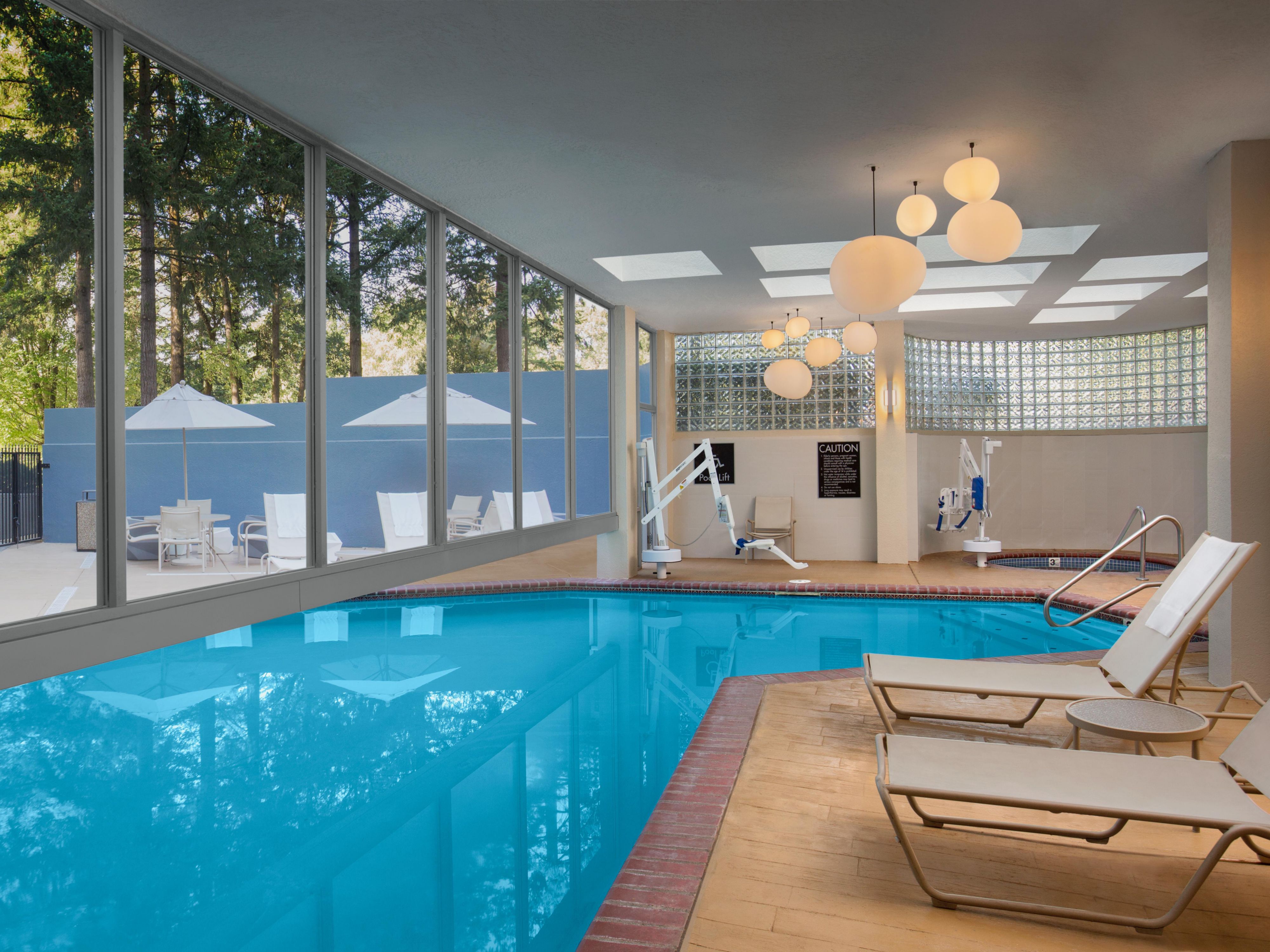 Indoor/Outdoor Pool & Spa