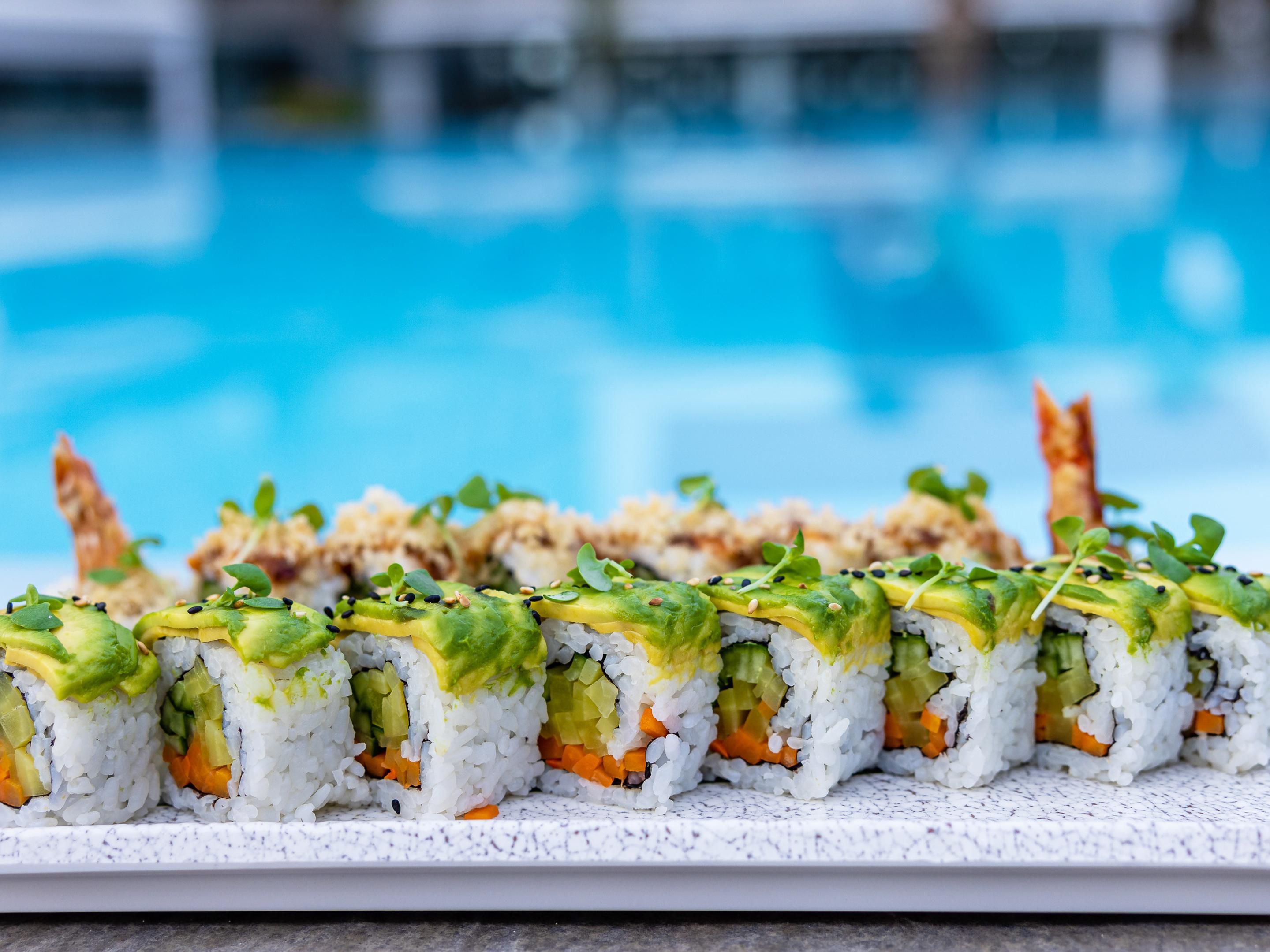 海 Kai means sea in Japanese. Described by several TripAdvisor reviewers as the “best sushi in Limassol” we serve a variety of nigiri, sashimi, maki and combo platters at our top-rated restaurant. A small selection of hot items is also available including ramen soup, dim sum and tempura dishes.