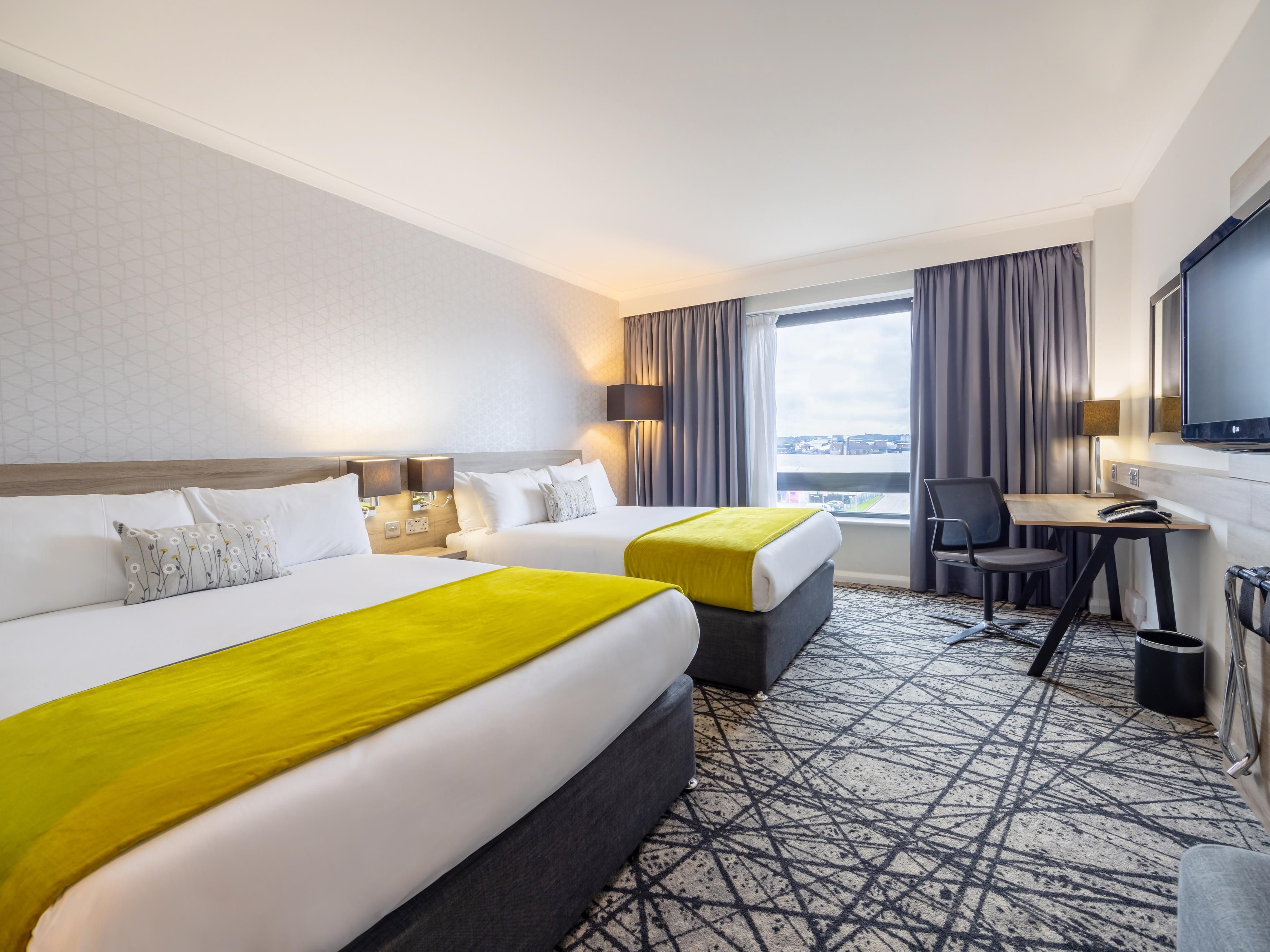 With our family rooms with 2 double beds, spacious lounge and an 18 meter swimming pool, we are the perfect place to explore Liverpool's family attractions, from the Mersey Ferry, Eureka! Science and discovery to "Another Place" at Crosby beach.  There is always something to see and do in Liverpool.