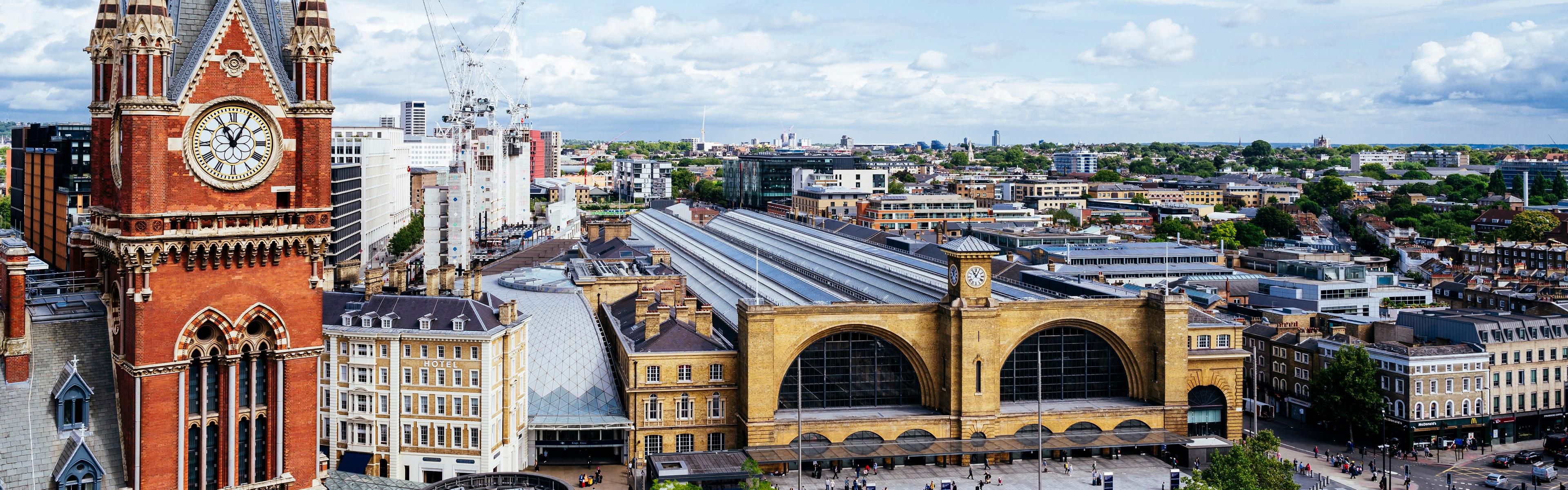 Modern hotel a short walk from St Pancras train station.